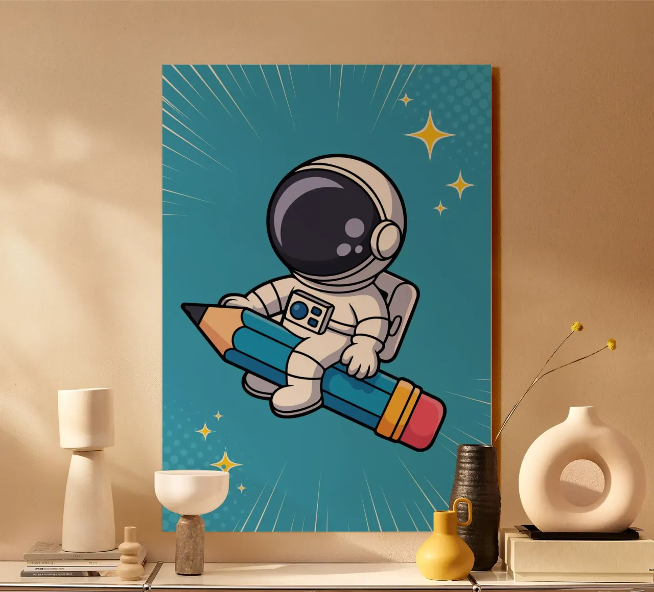 Astronaut Schule plexiglass da PurePeachKids