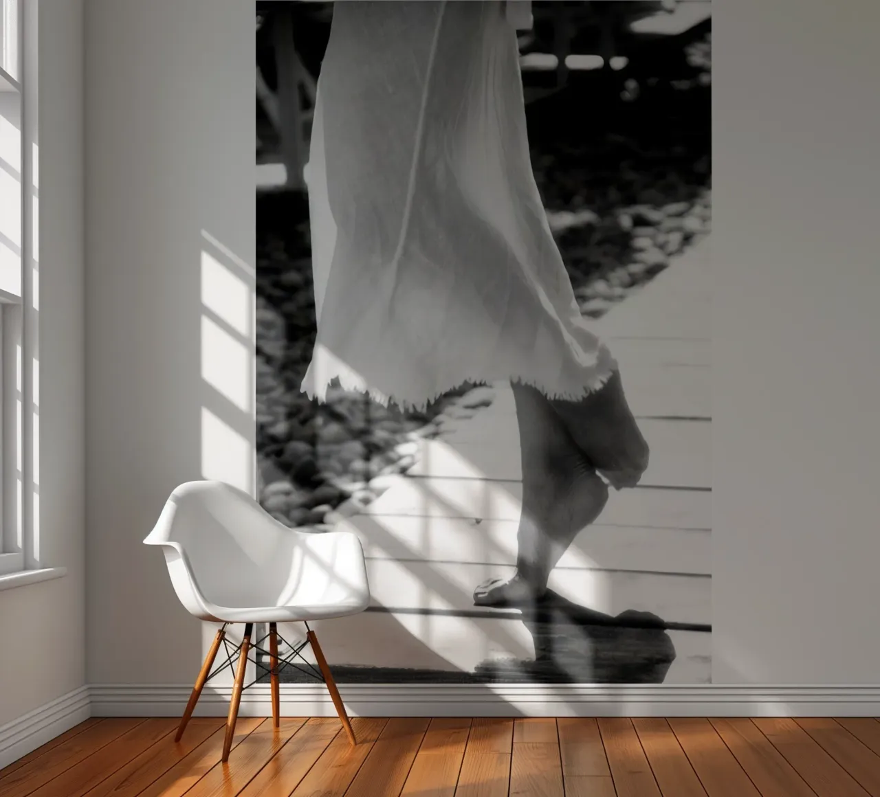 Dans fotobehang van Old Grey