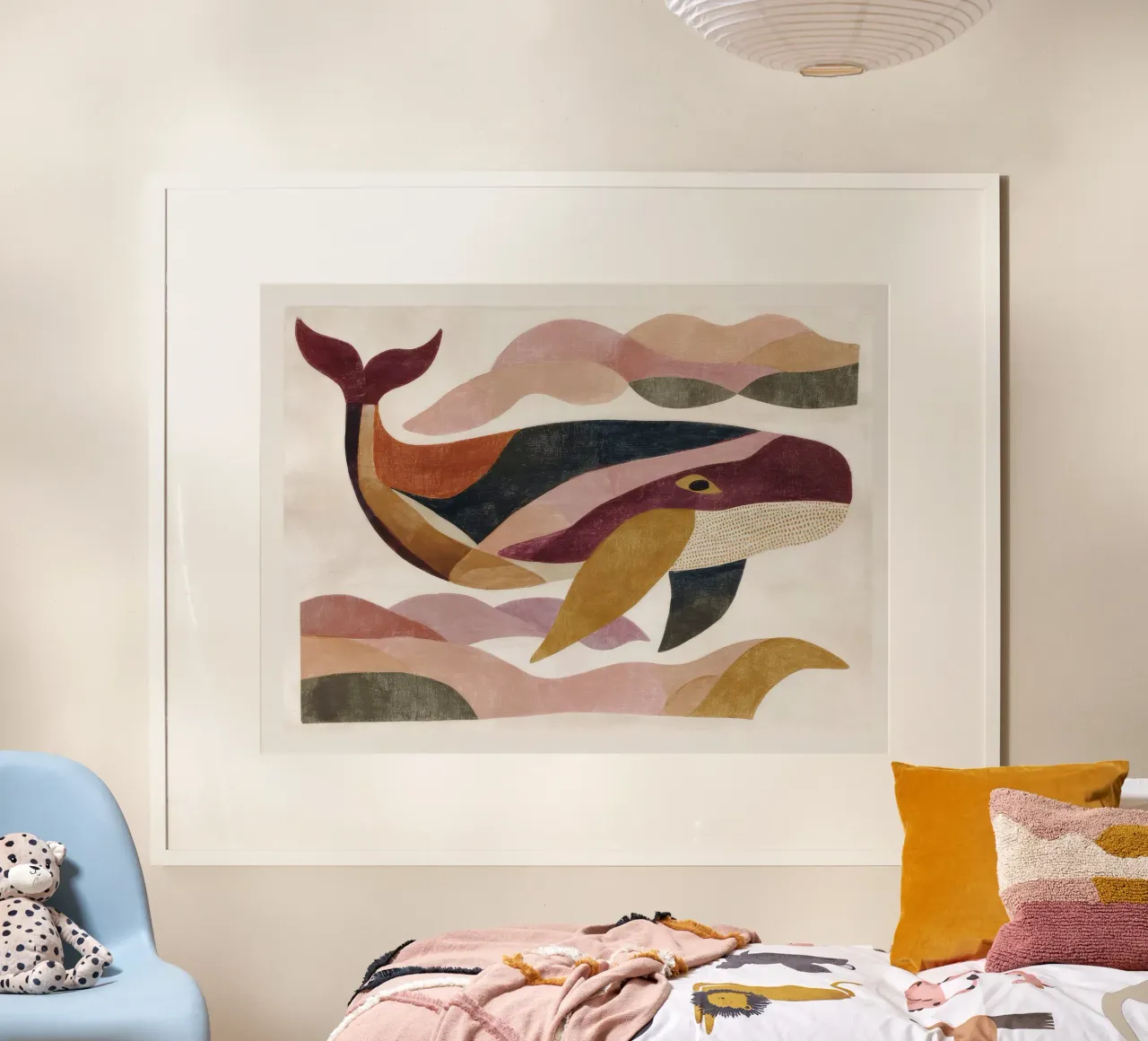 Walvisvorm poster van M.A.Z.U.N.