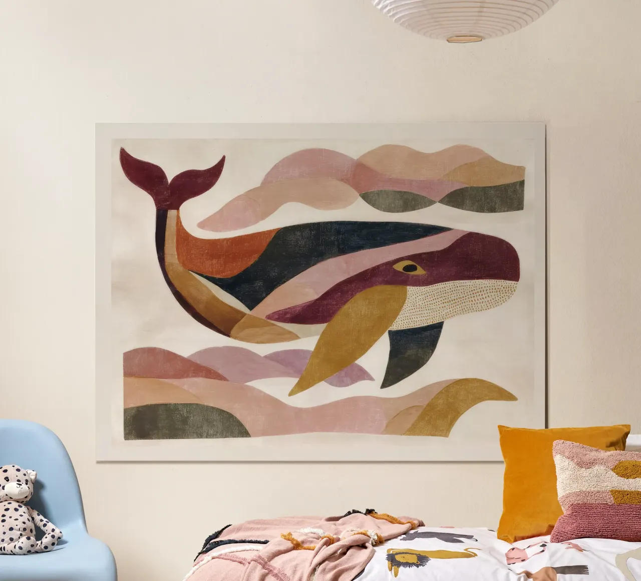 Walvisvorm poster van M.A.Z.U.N.