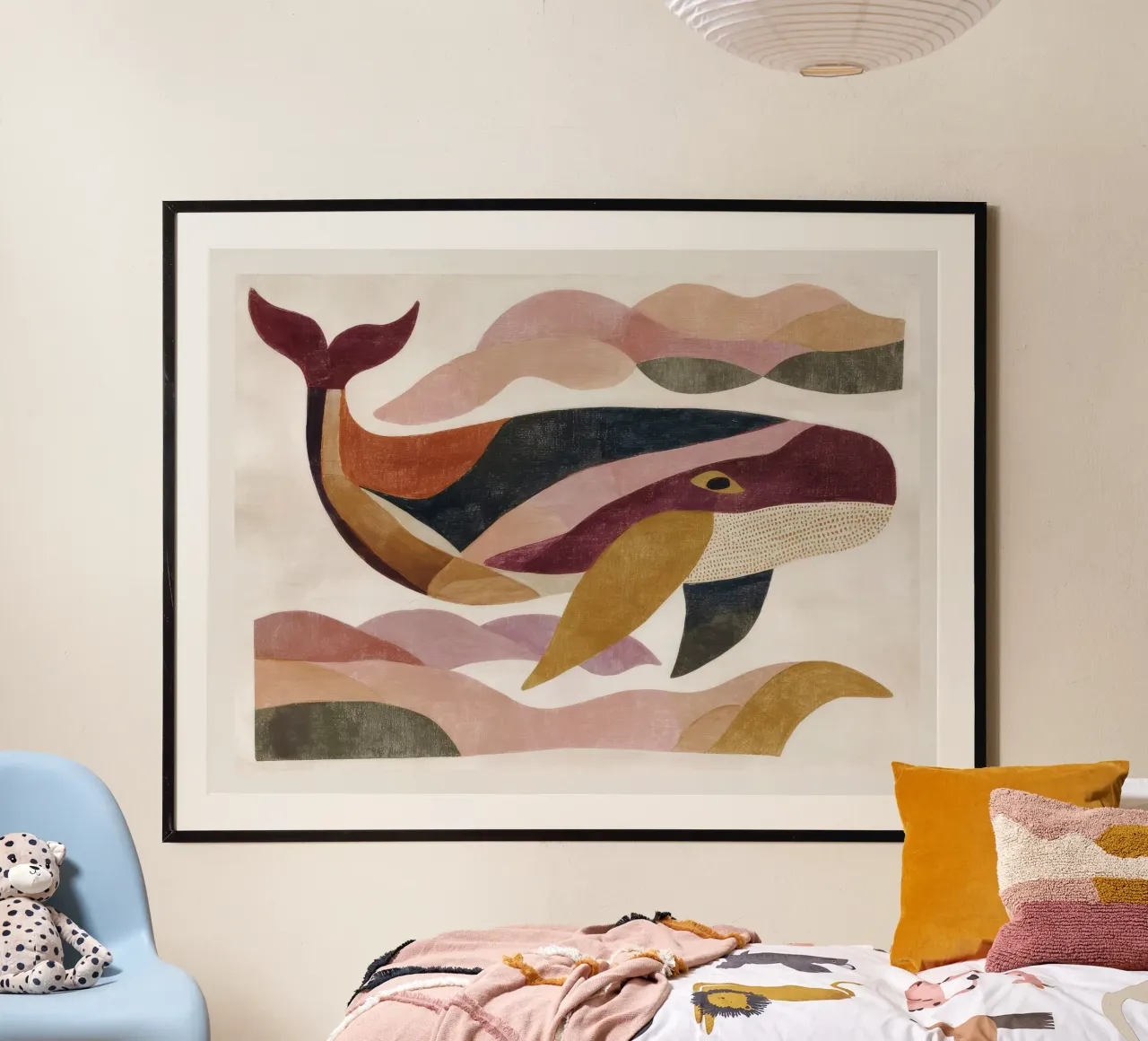 Walvisvorm poster van M.A.Z.U.N.