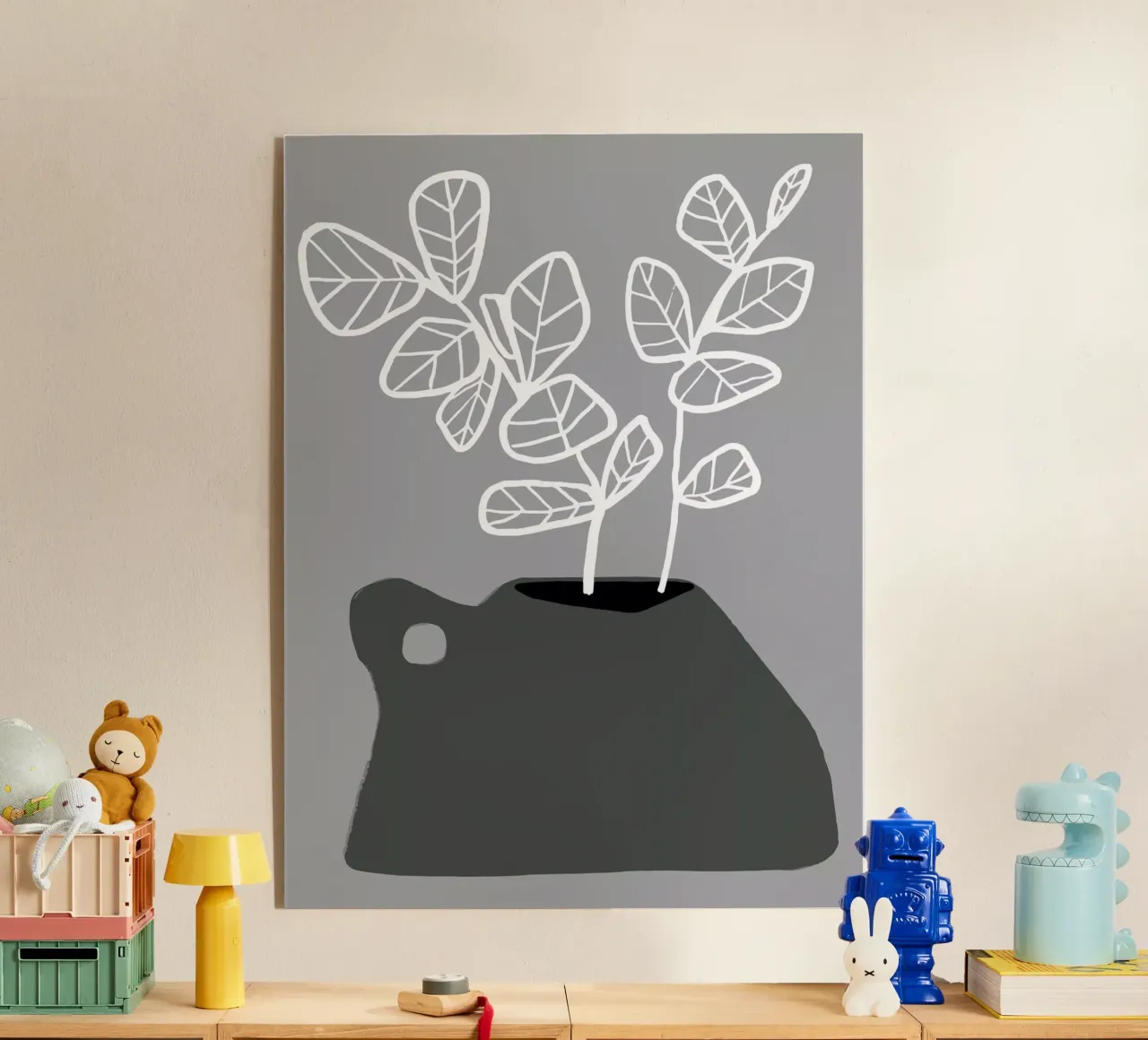 Potted Plant plexiglass da Artsy Bessy