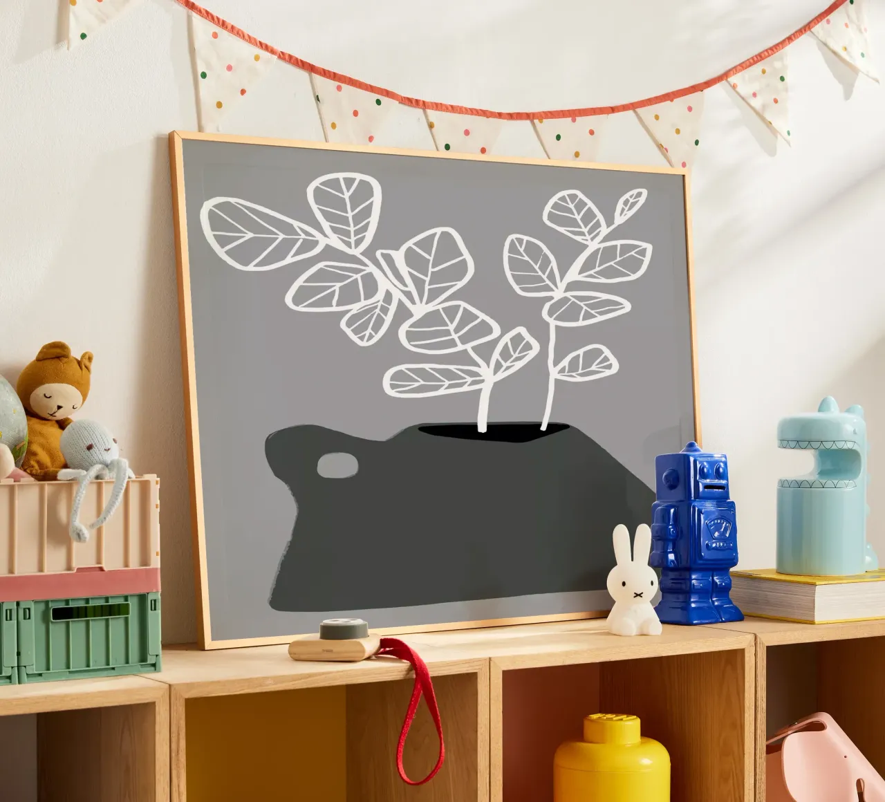 Potted Plant poster da Artsy Bessy