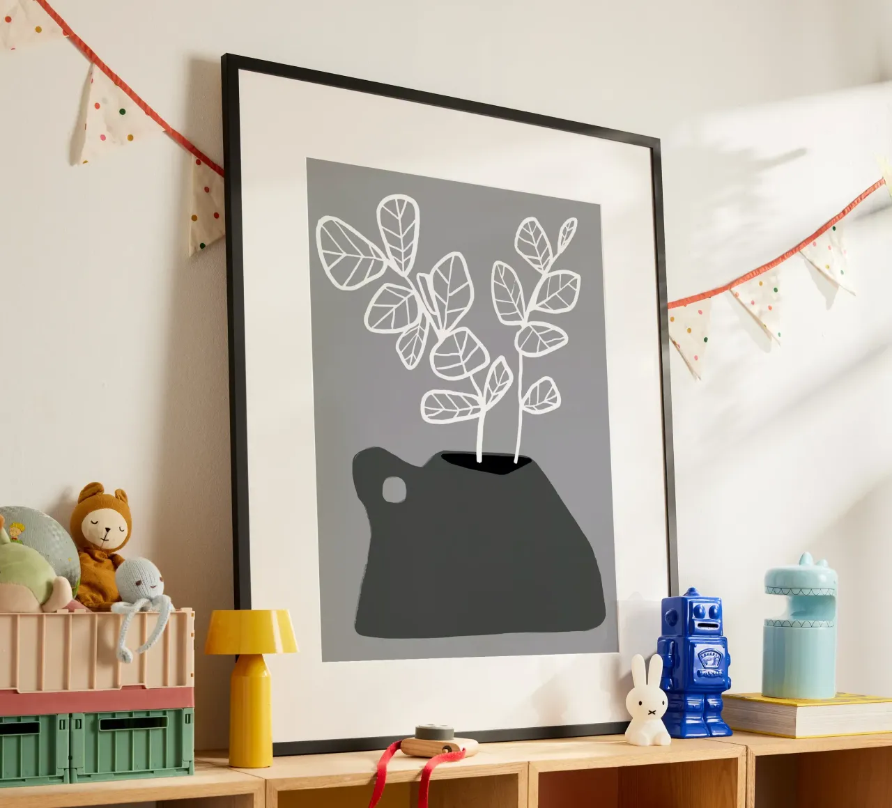 Potted Plant poster da Artsy Bessy