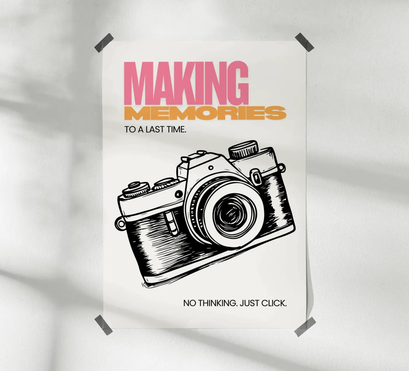 MAKING MEMORIES poster da DigiWunderwerk