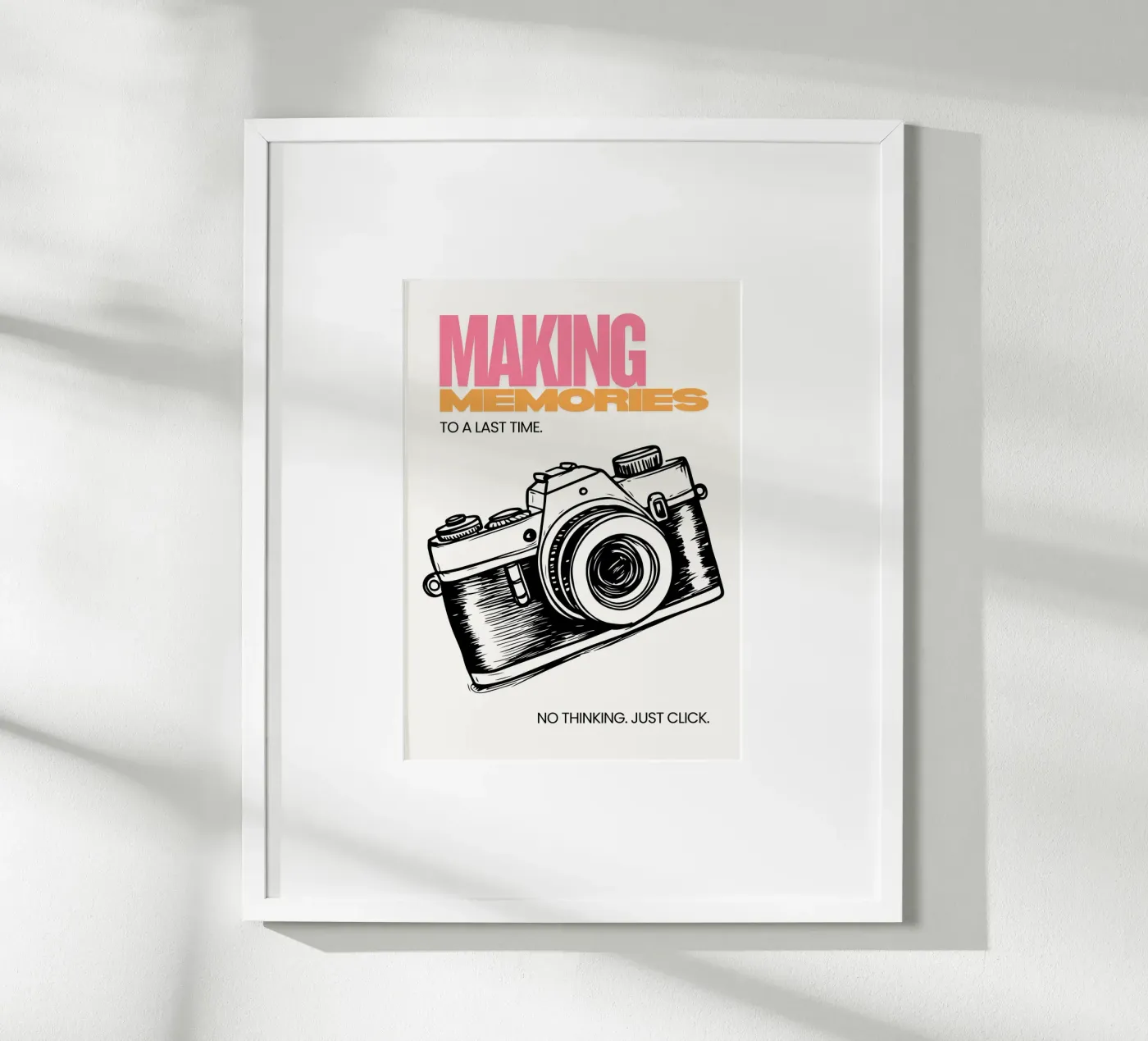 MAKING MEMORIES poster da DigiWunderwerk