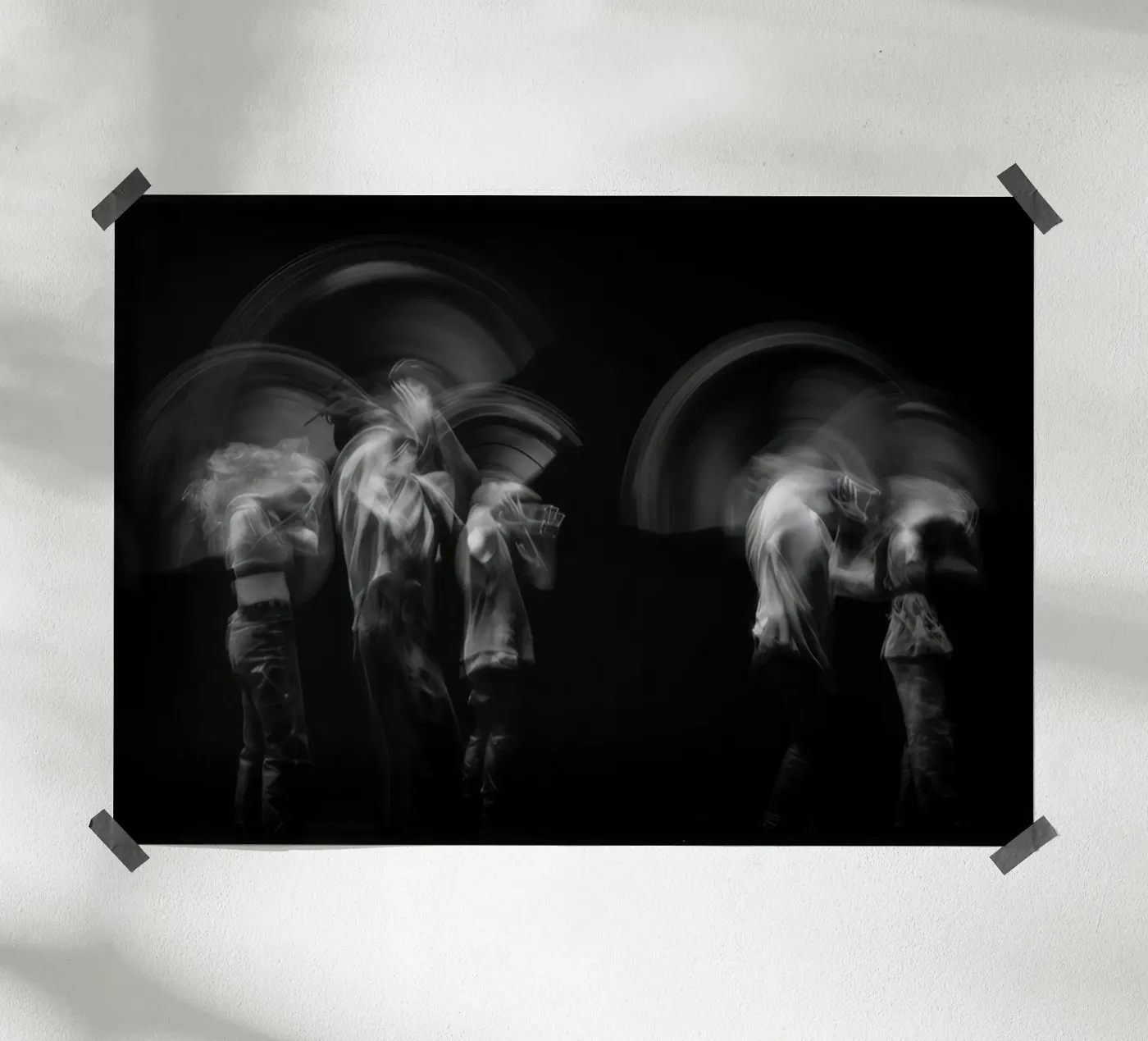 Elektro-Tanz Poster von Old Grey