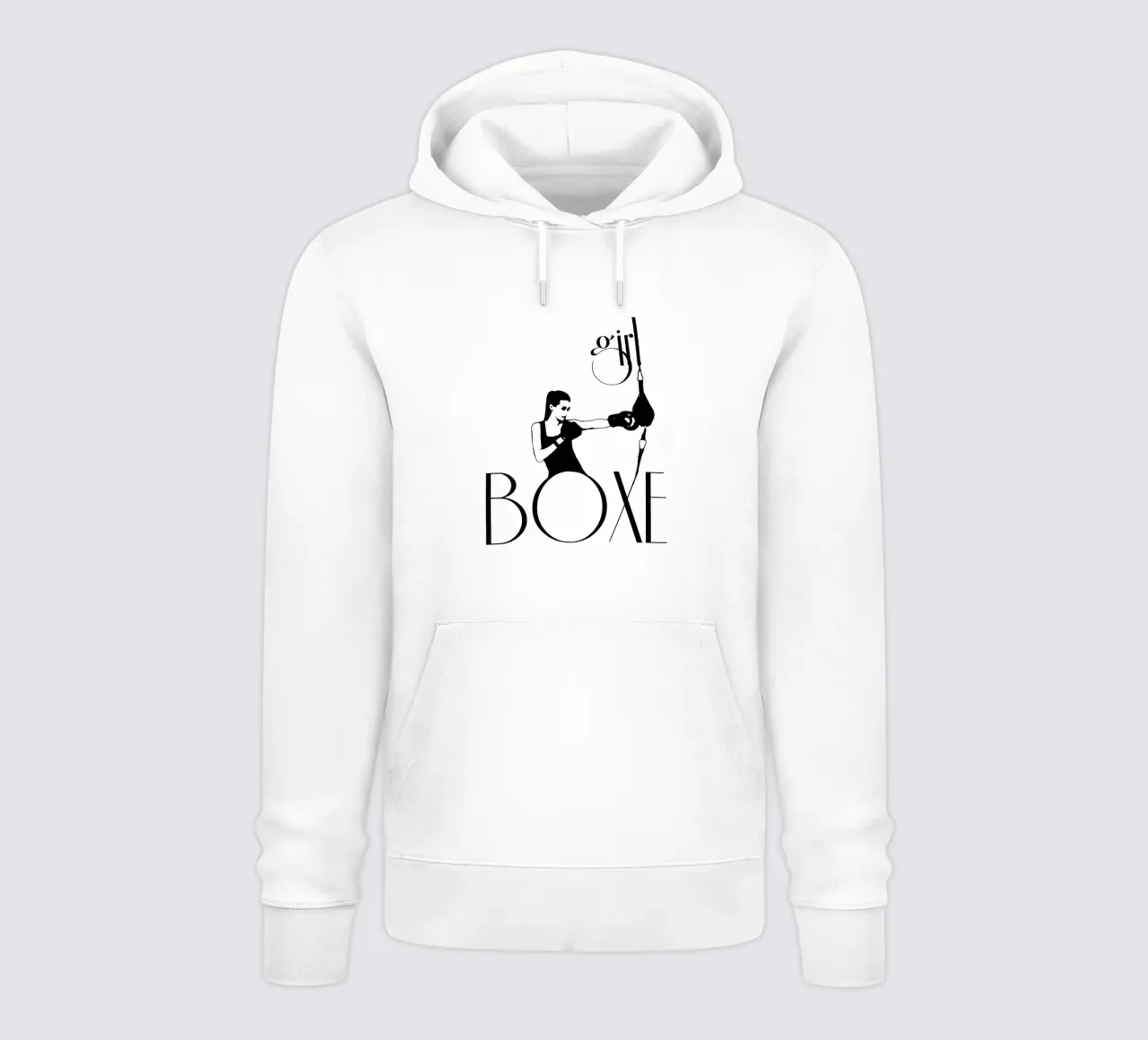 Ragazza boxe felpa con cappuccio da LaylaOzFun
