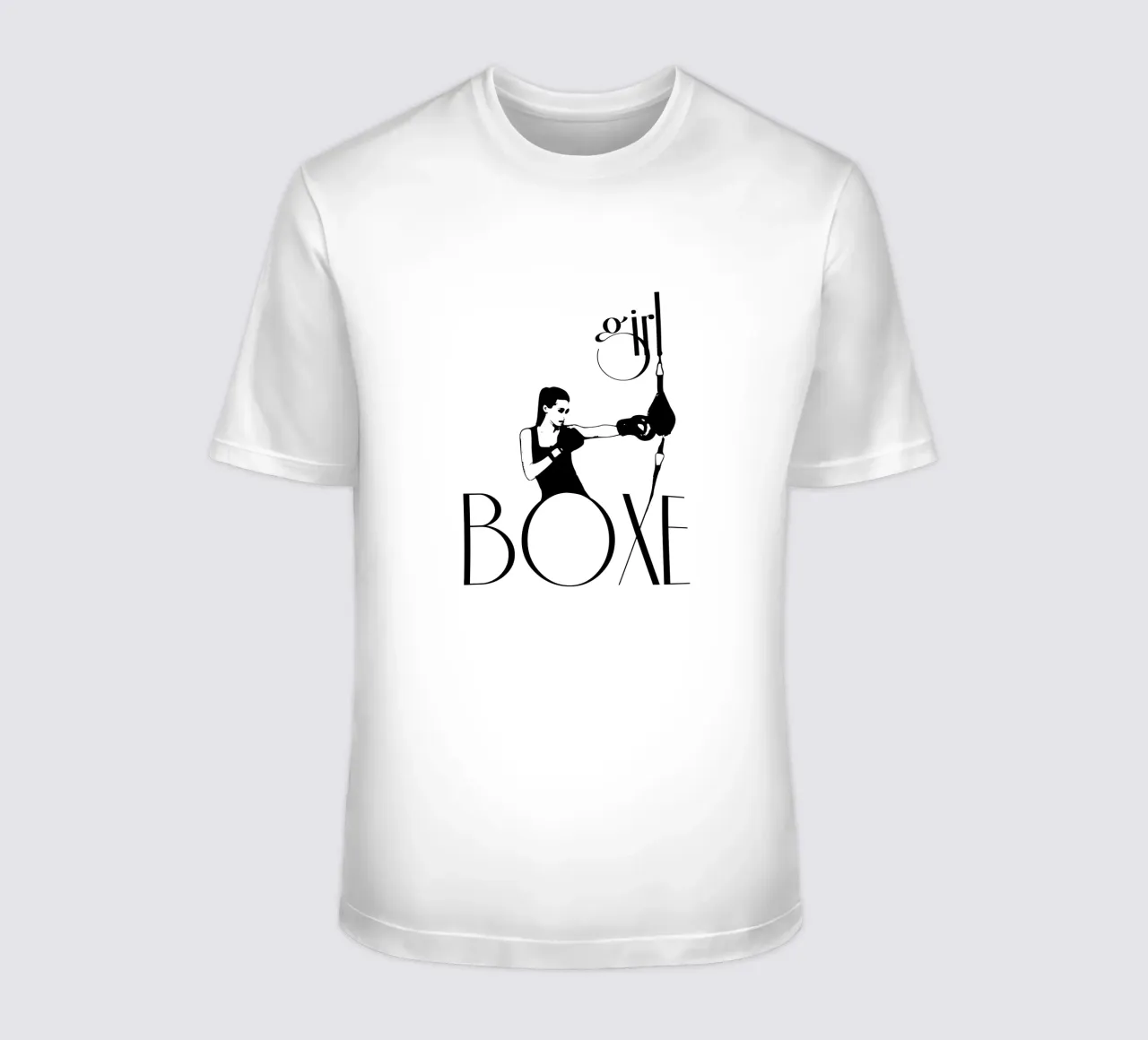 Ragazza boxe t-shirt da LaylaOzFun