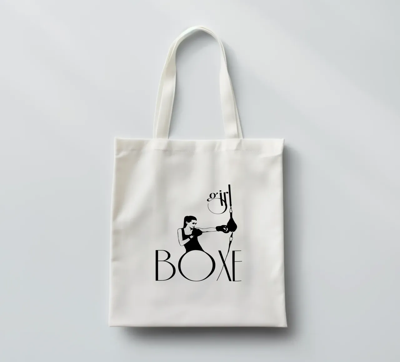 Ragazza boxe borsa in juta da LaylaOzFun