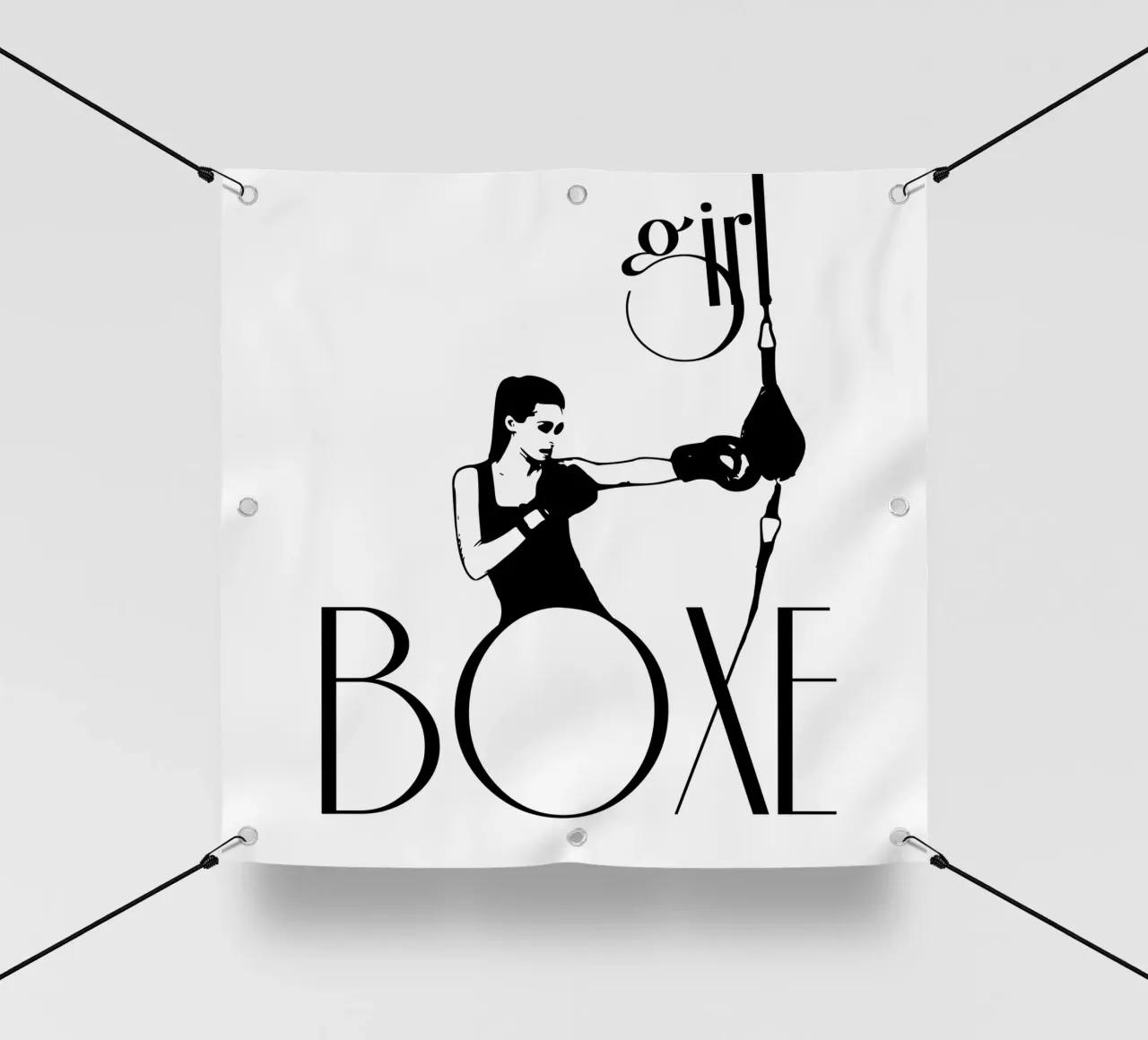 Ragazza boxe telo in pvc da LaylaOzFun