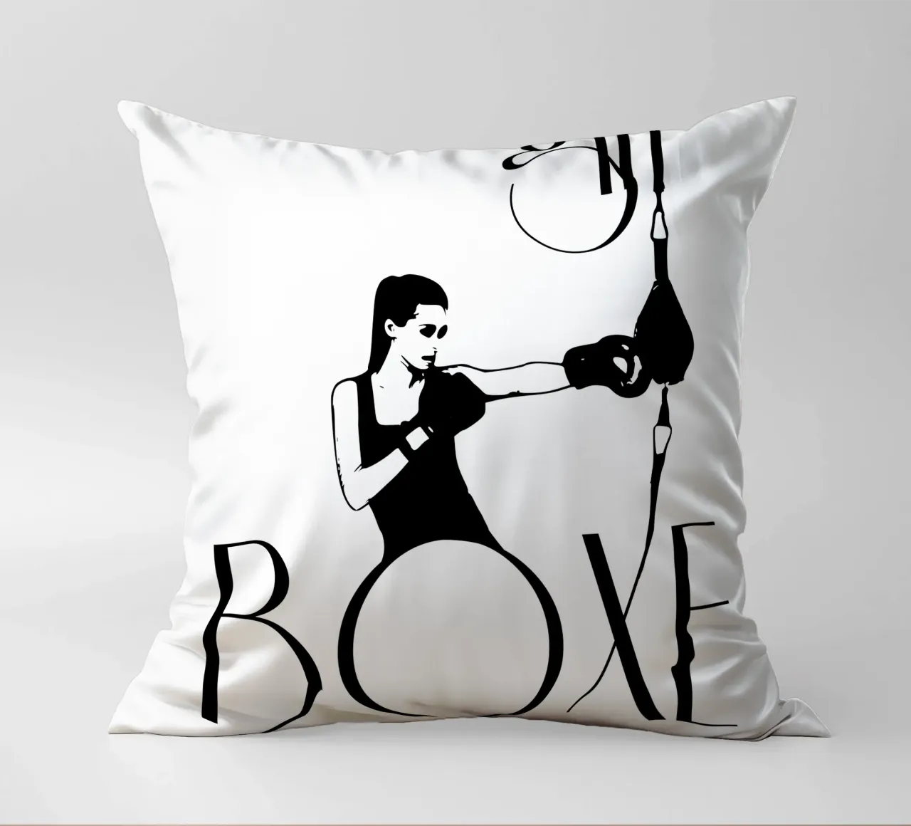 Ragazza boxe cuscino da LaylaOzFun