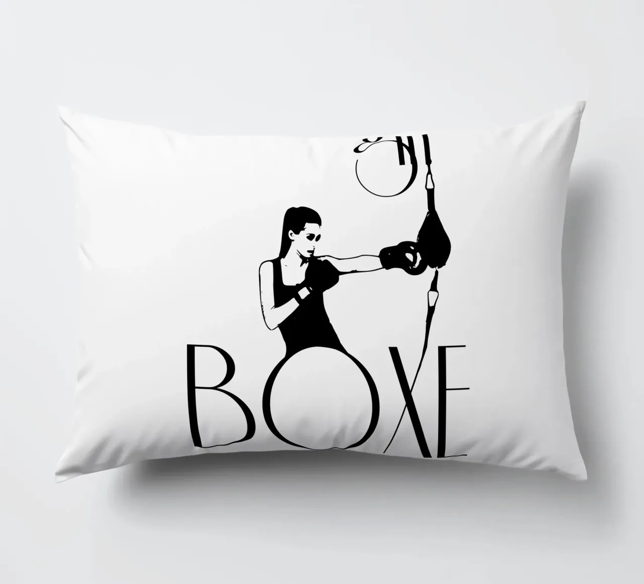 Ragazza boxe cuscino da LaylaOzFun