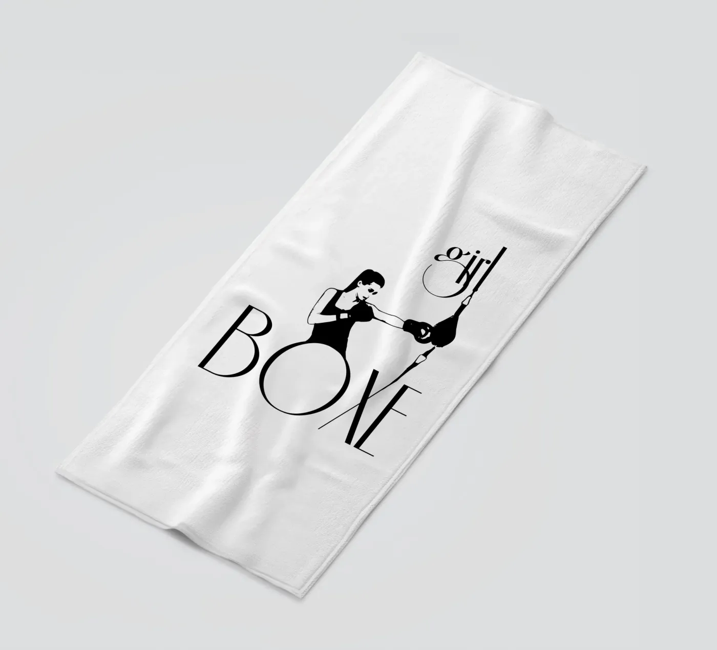 Ragazza boxe telo mare da LaylaOzFun