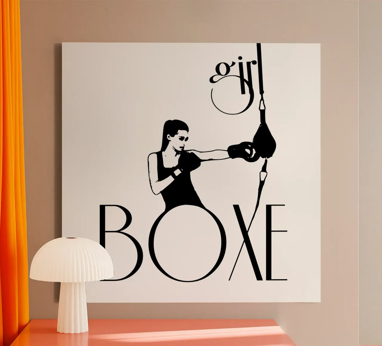 Ragazza boxe tela da LaylaOzFun