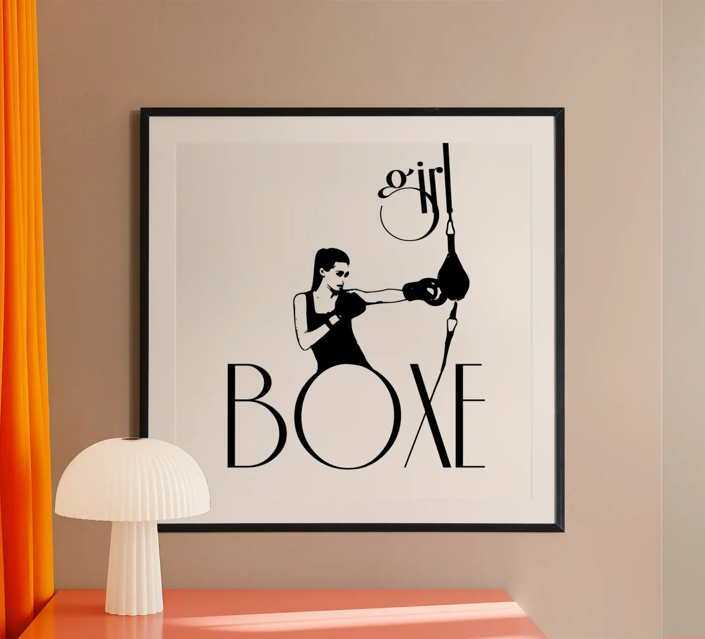 Ragazza boxe poster da LaylaOzFun