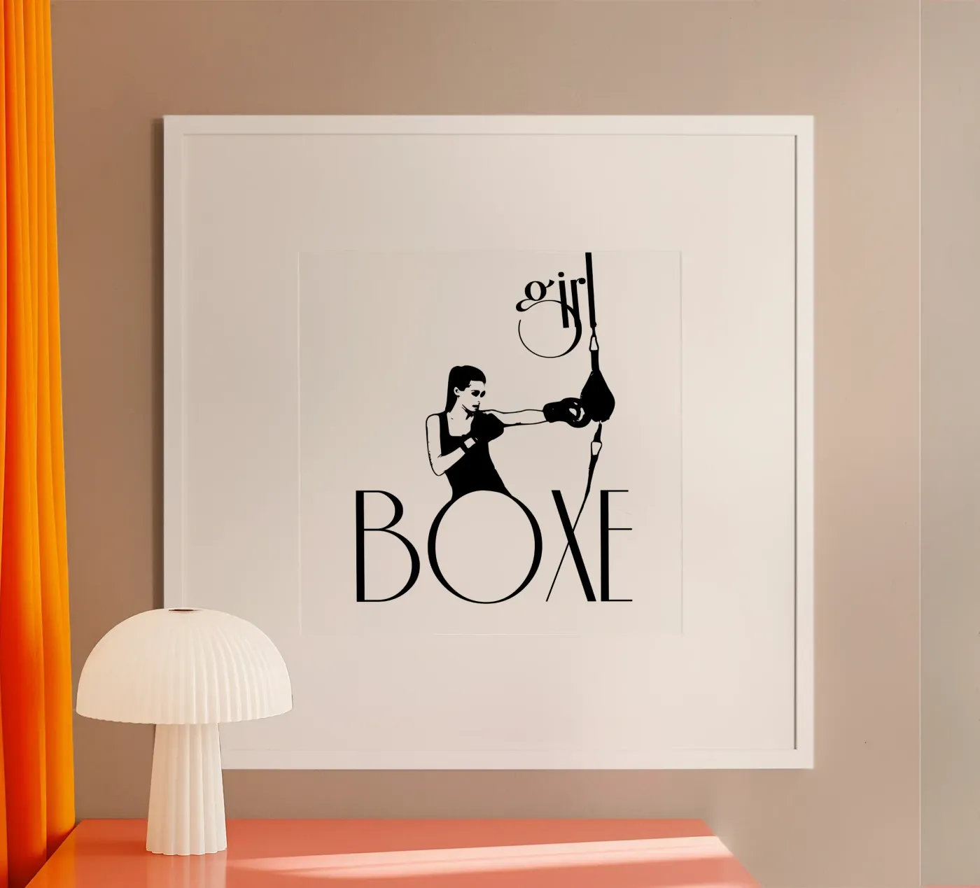 Ragazza boxe poster da LaylaOzFun