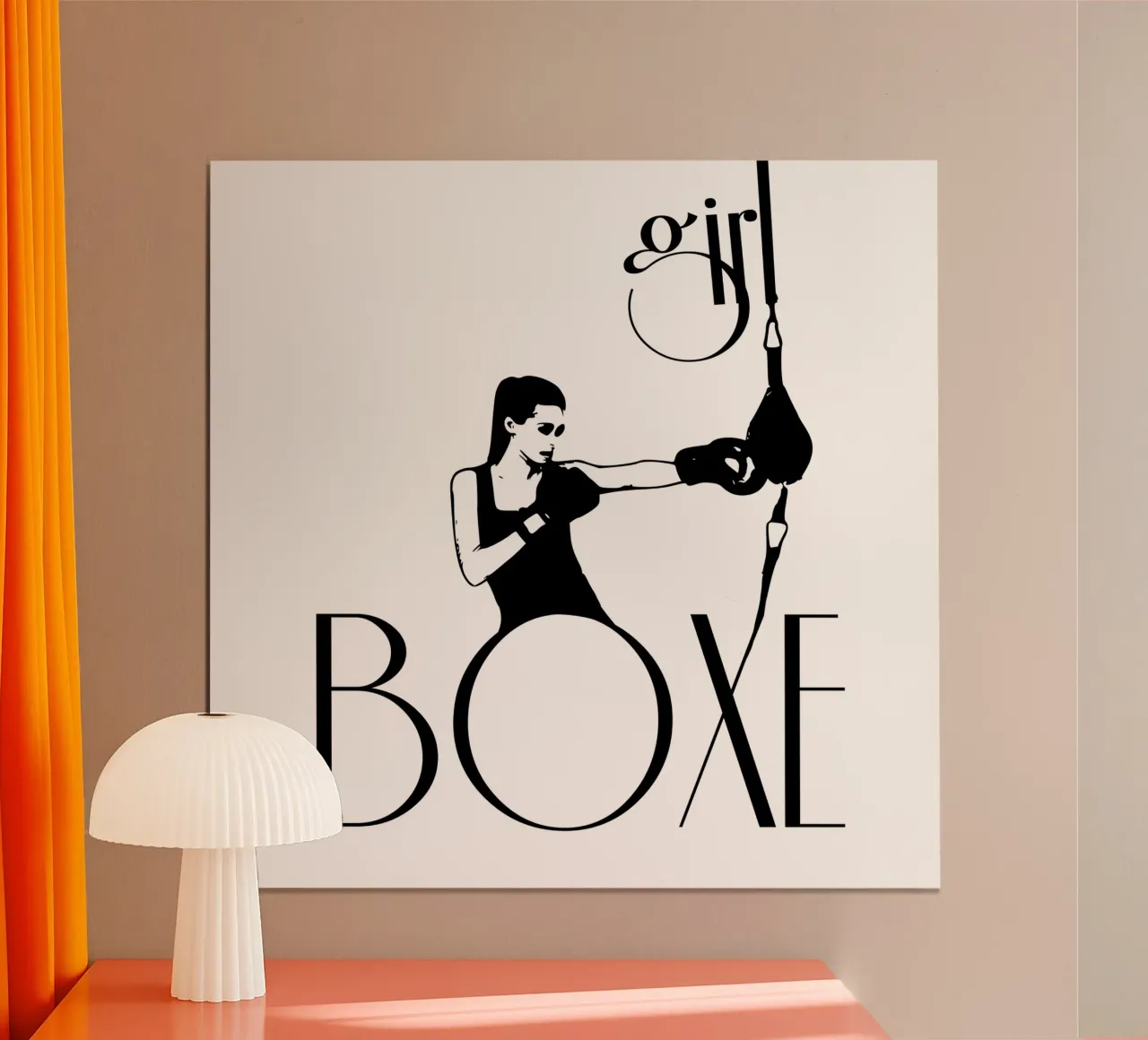 Ragazza boxe poster da LaylaOzFun