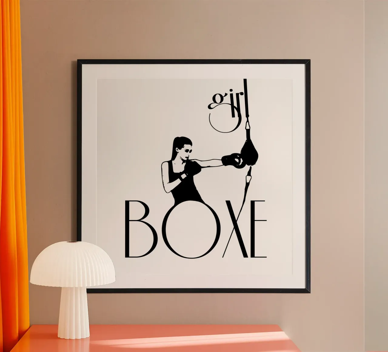 Ragazza boxe carta hahnemühle da LaylaOzFun