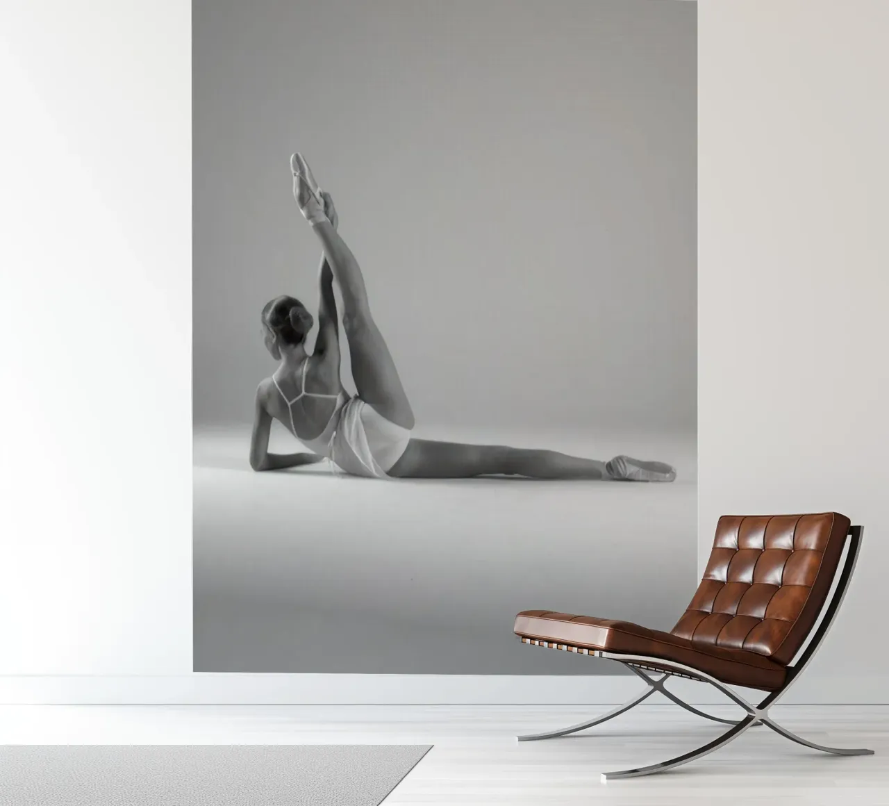 flexibiliteit fotobehang van Old Grey