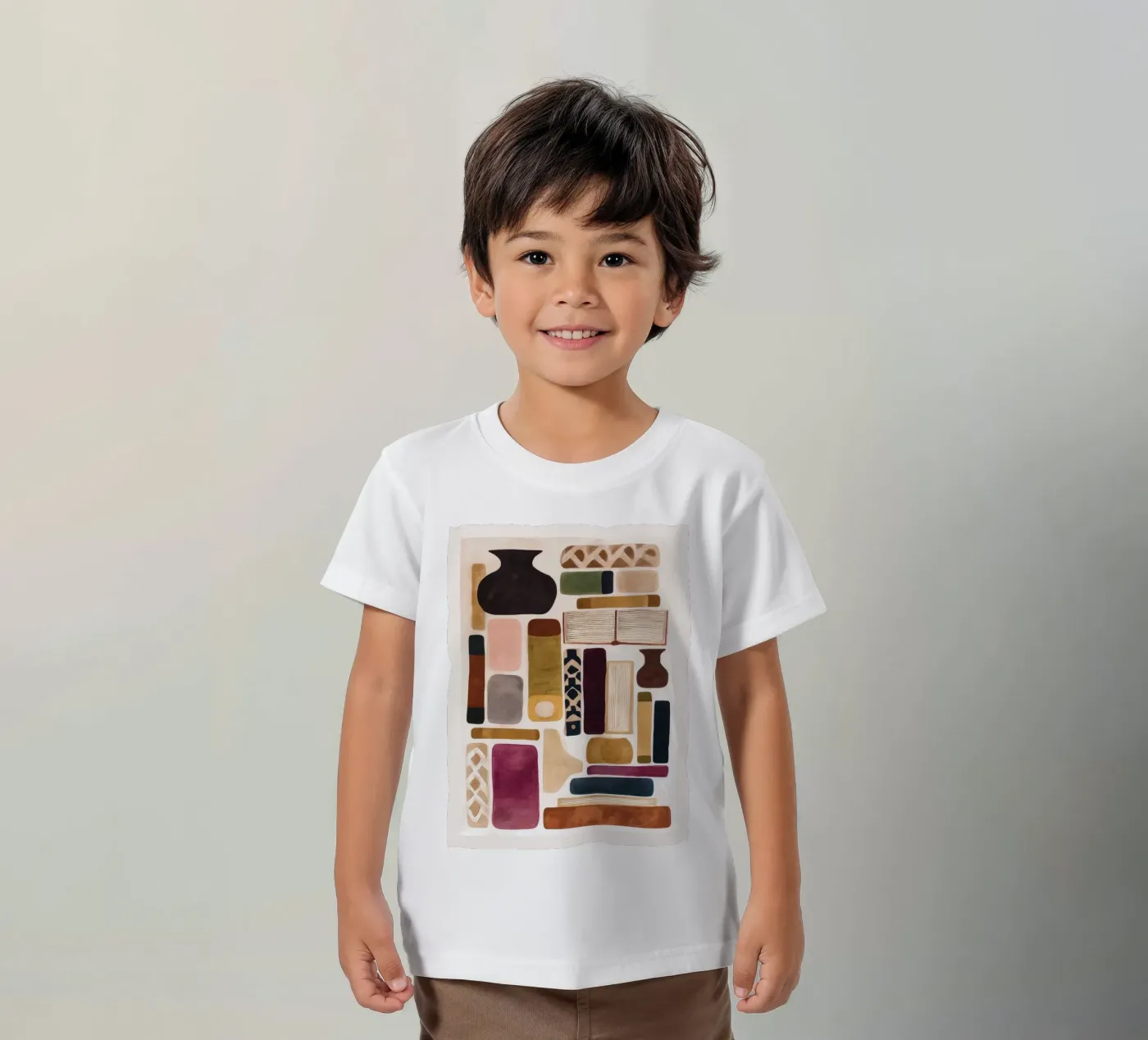 Libri e oggetti t-shirt bambini da M.A.Z.U.N.