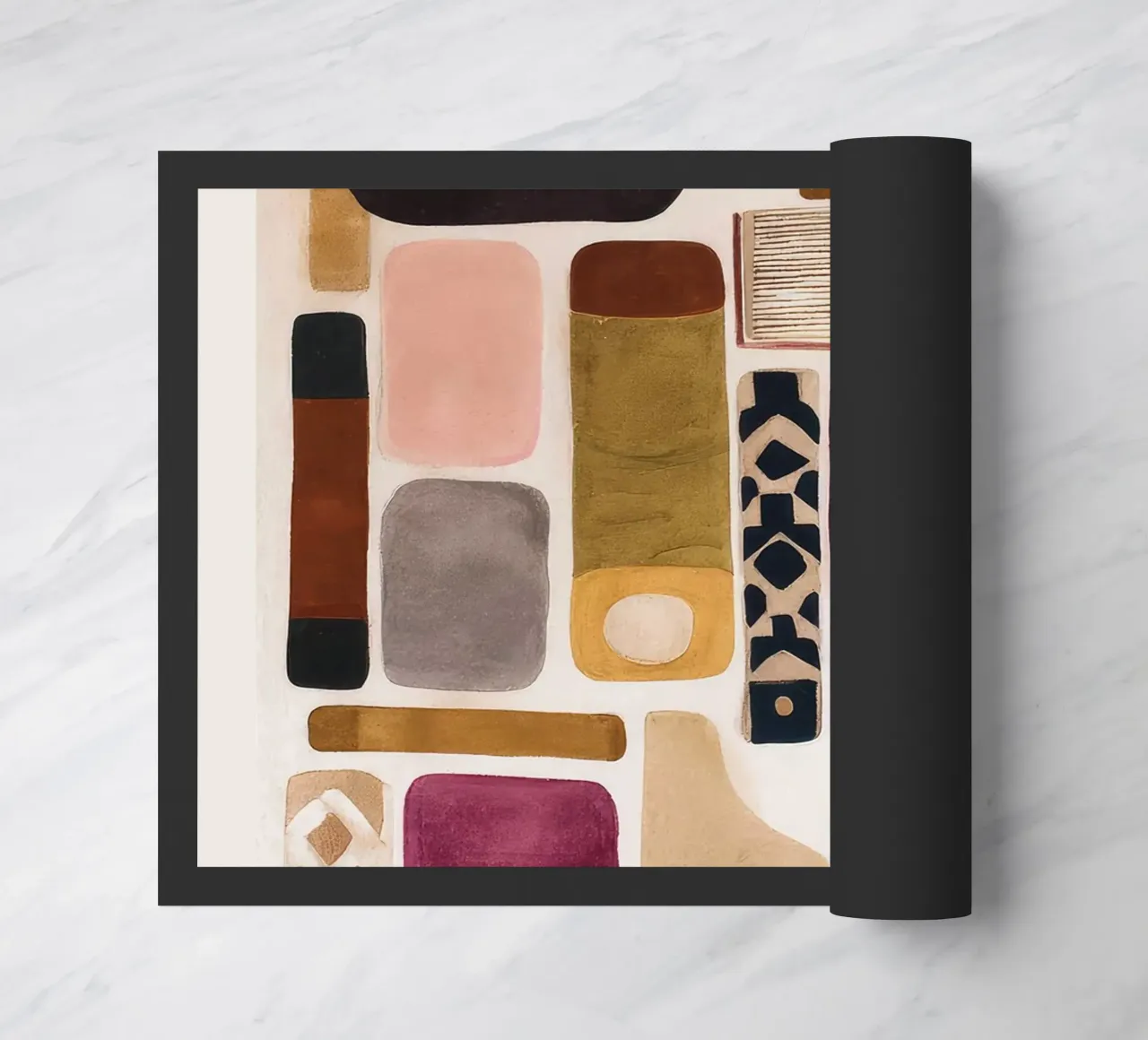 Books and Objects doormat by M.A.Z.U.N.