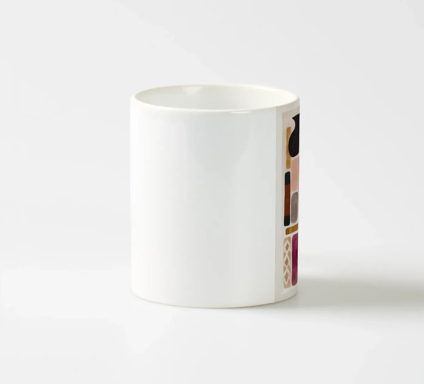 Books and Objects ceramic mug by M.A.Z.U.N.