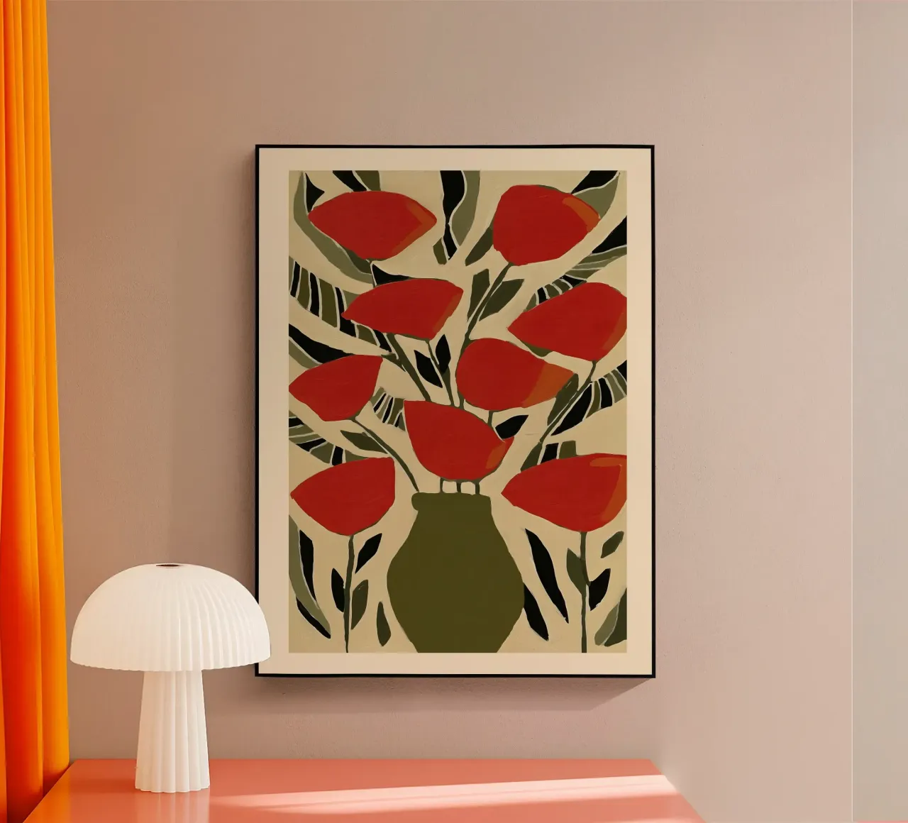 Abstract Blooms plexiglass da cityart