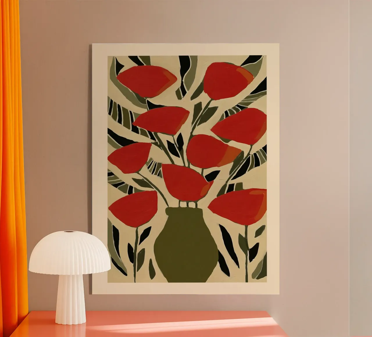 Abstract Blooms plexiglass da cityart