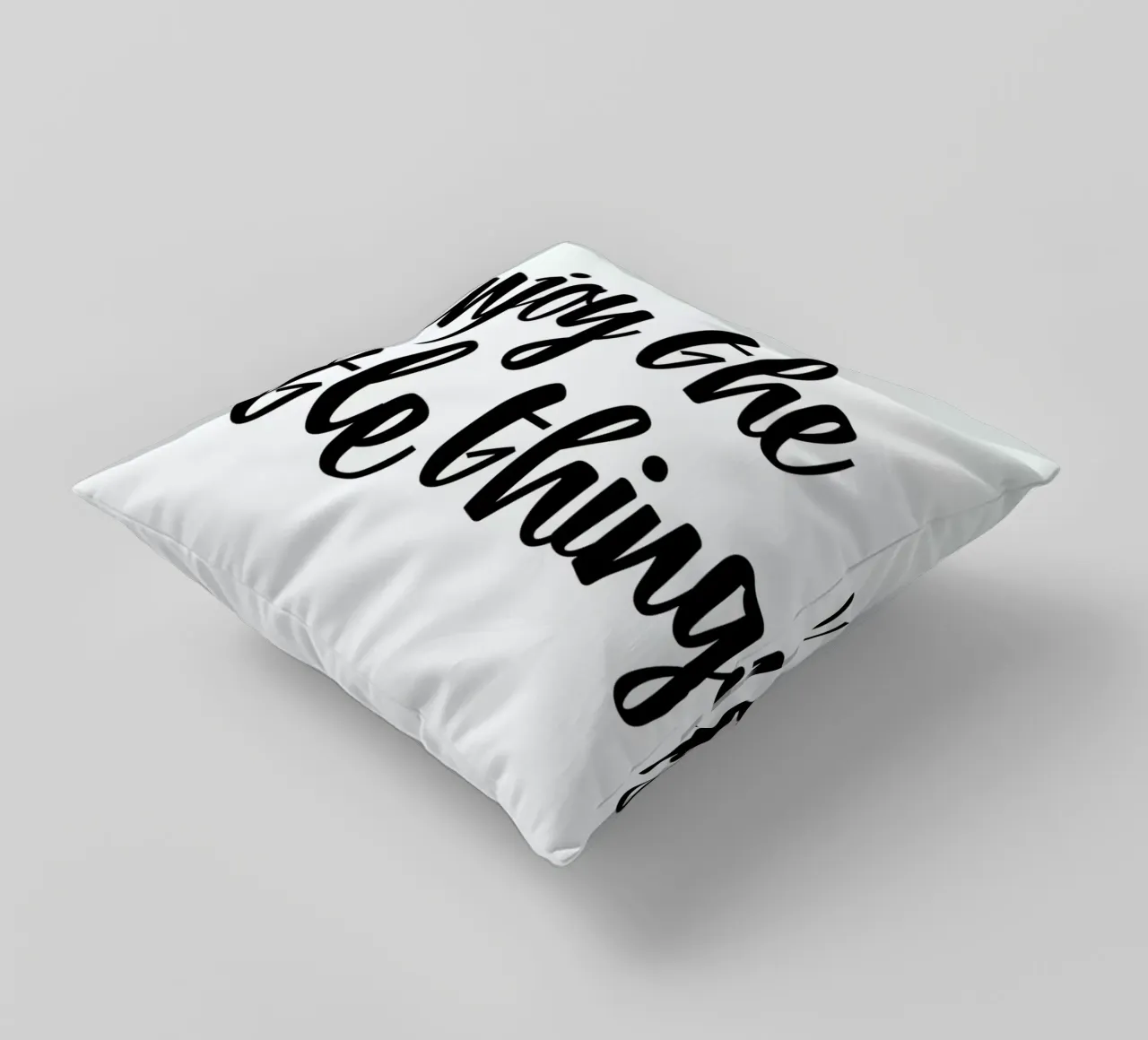 Enjoy The Little Things cuscino da Honeymoon Hotel