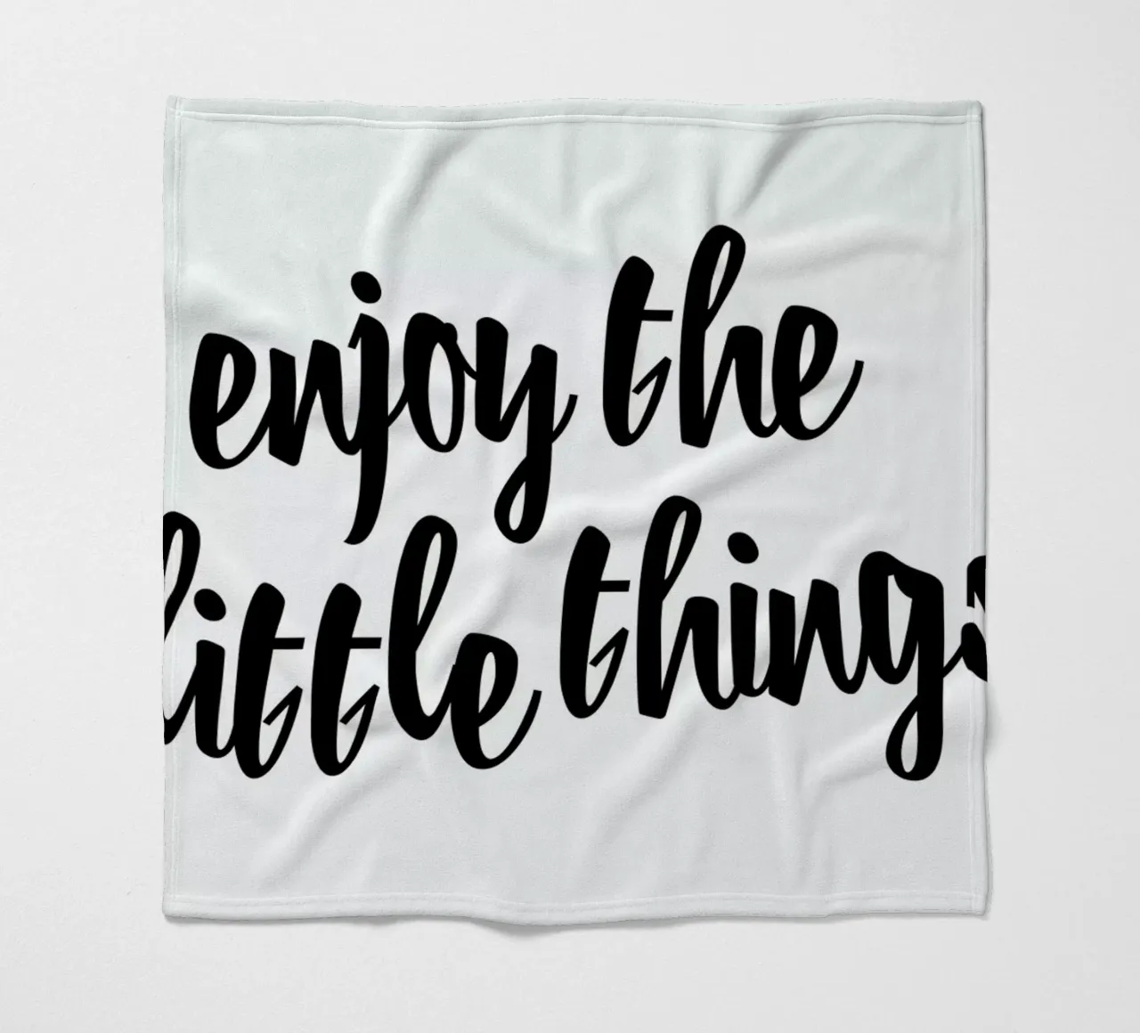 Enjoy The Little Things coperta in pile da Honeymoon Hotel