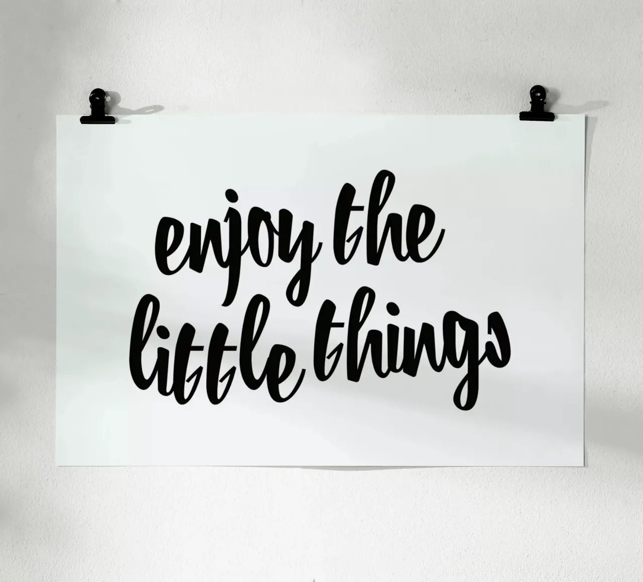 Enjoy The Little Things carta hahnemühle da Honeymoon Hotel