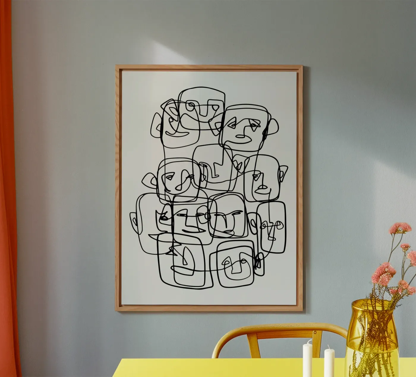 Faces forex plate by Artsy Bessy