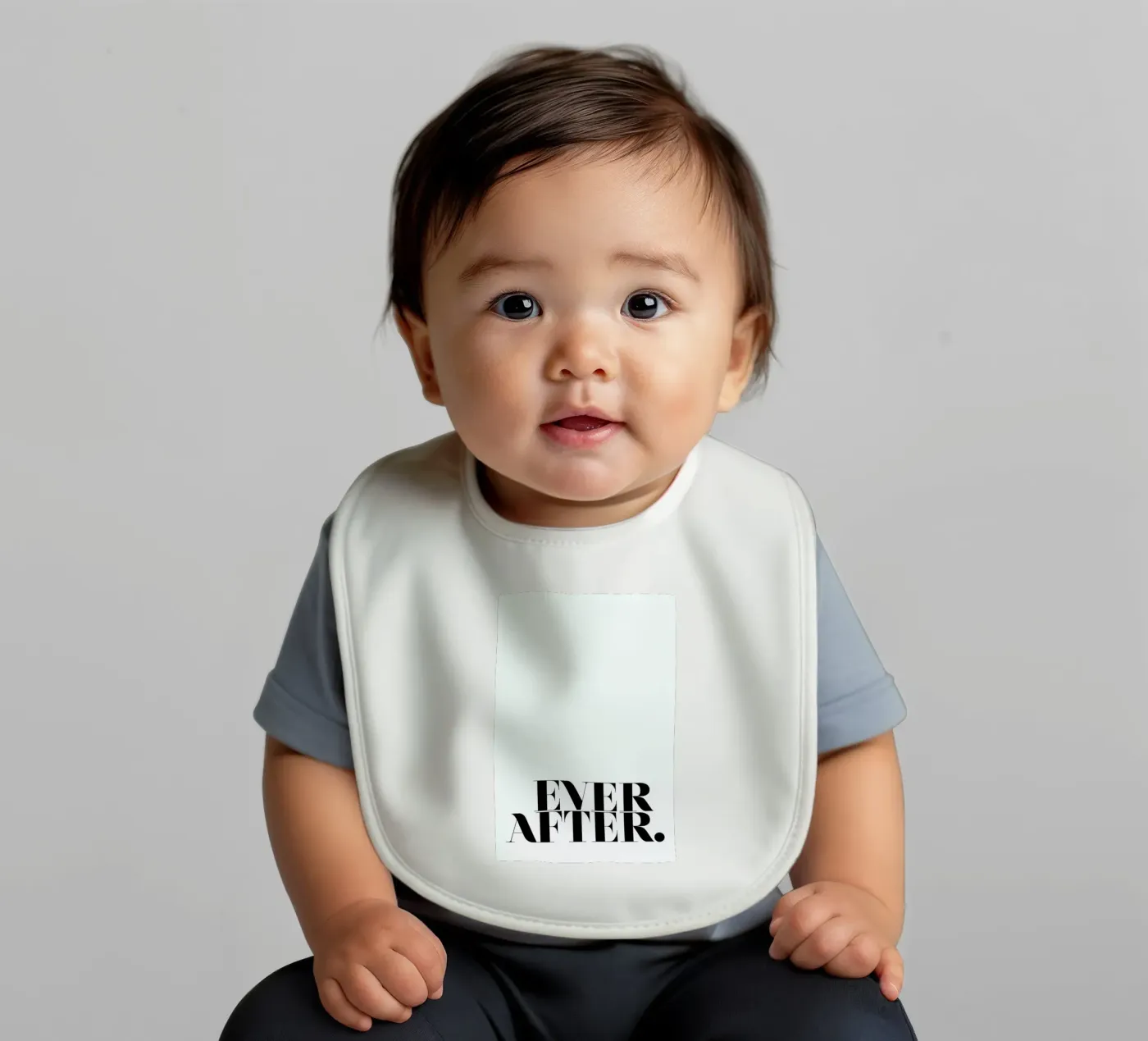 Ever After baby bib by Honeymoon Hotel