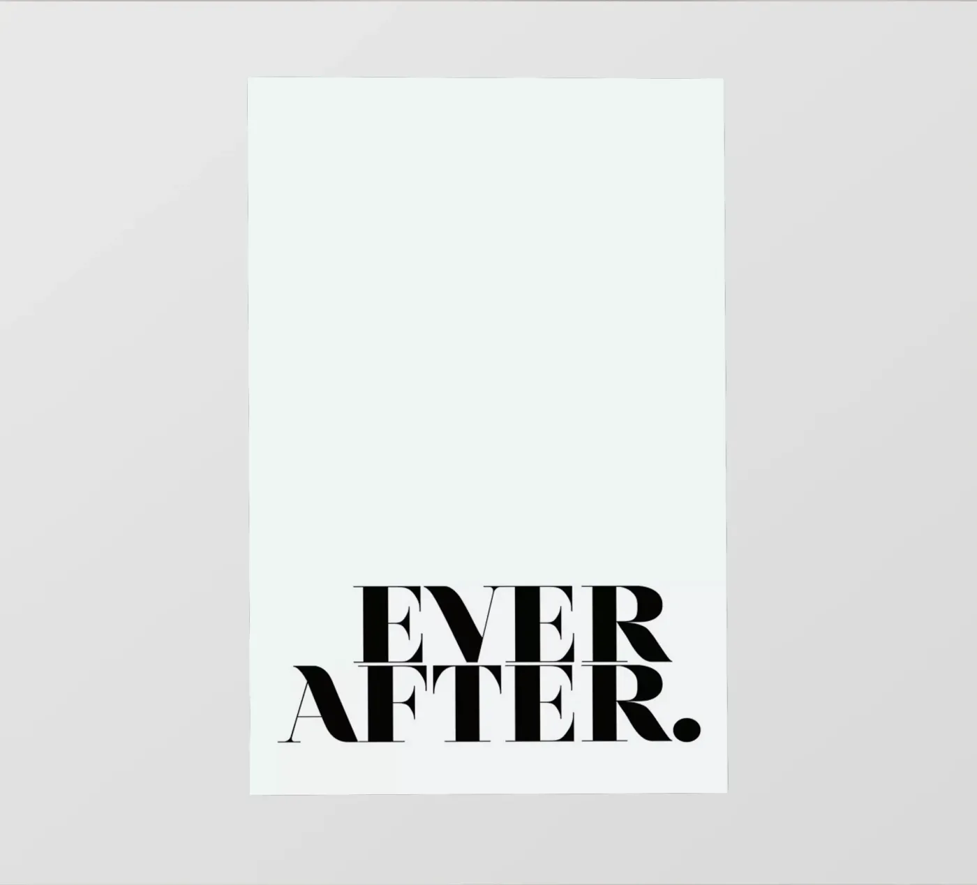 Ever After pellicola backlit da Honeymoon Hotel