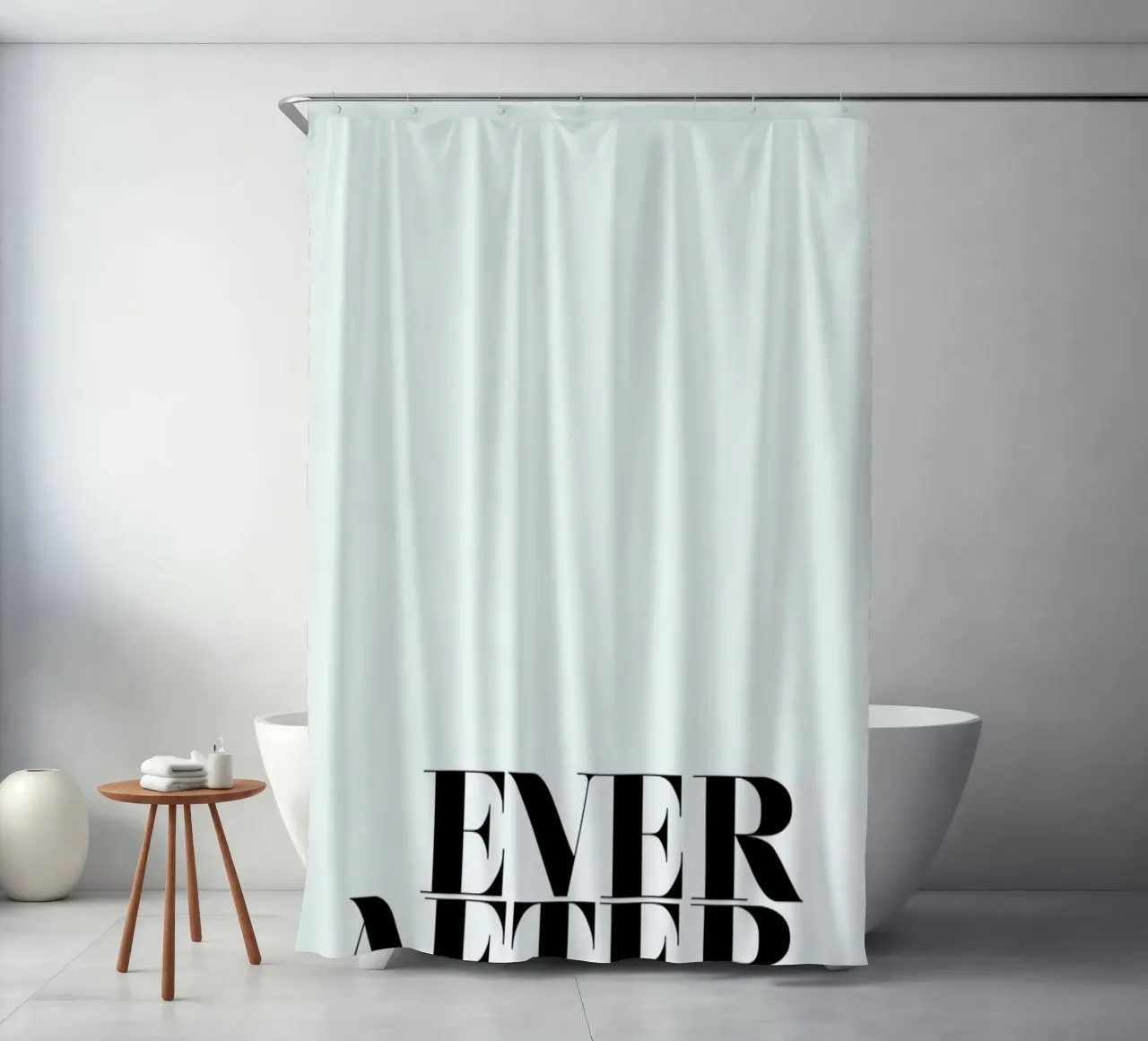 Ever After rideau de douche de Honeymoon Hotel