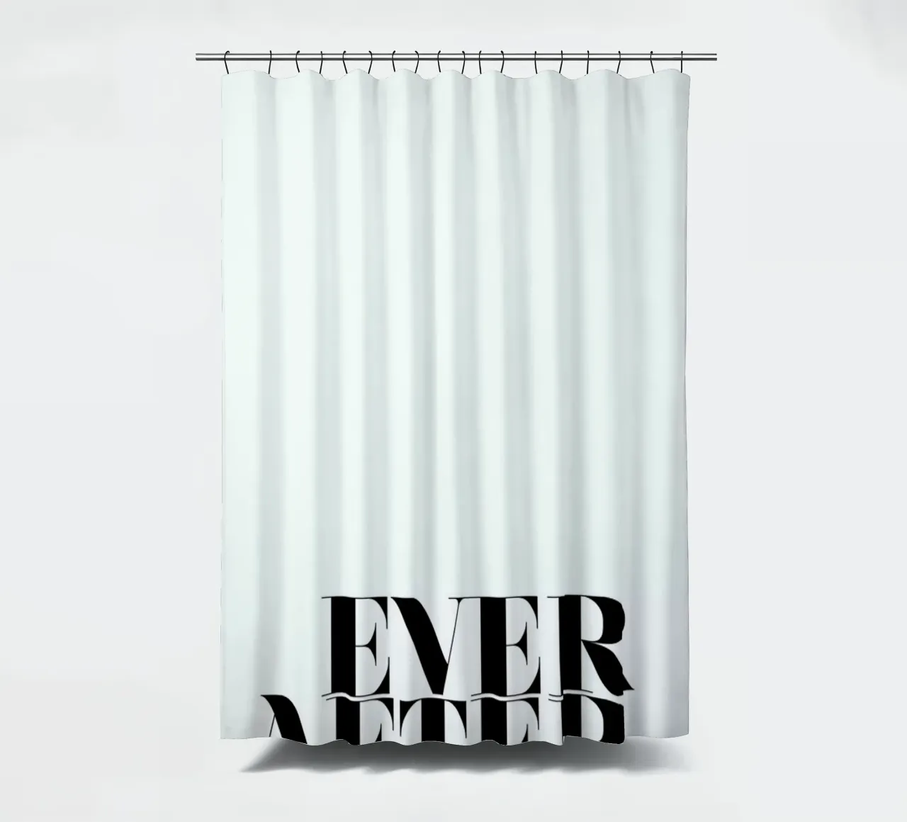 Ever After rideau de douche de Honeymoon Hotel