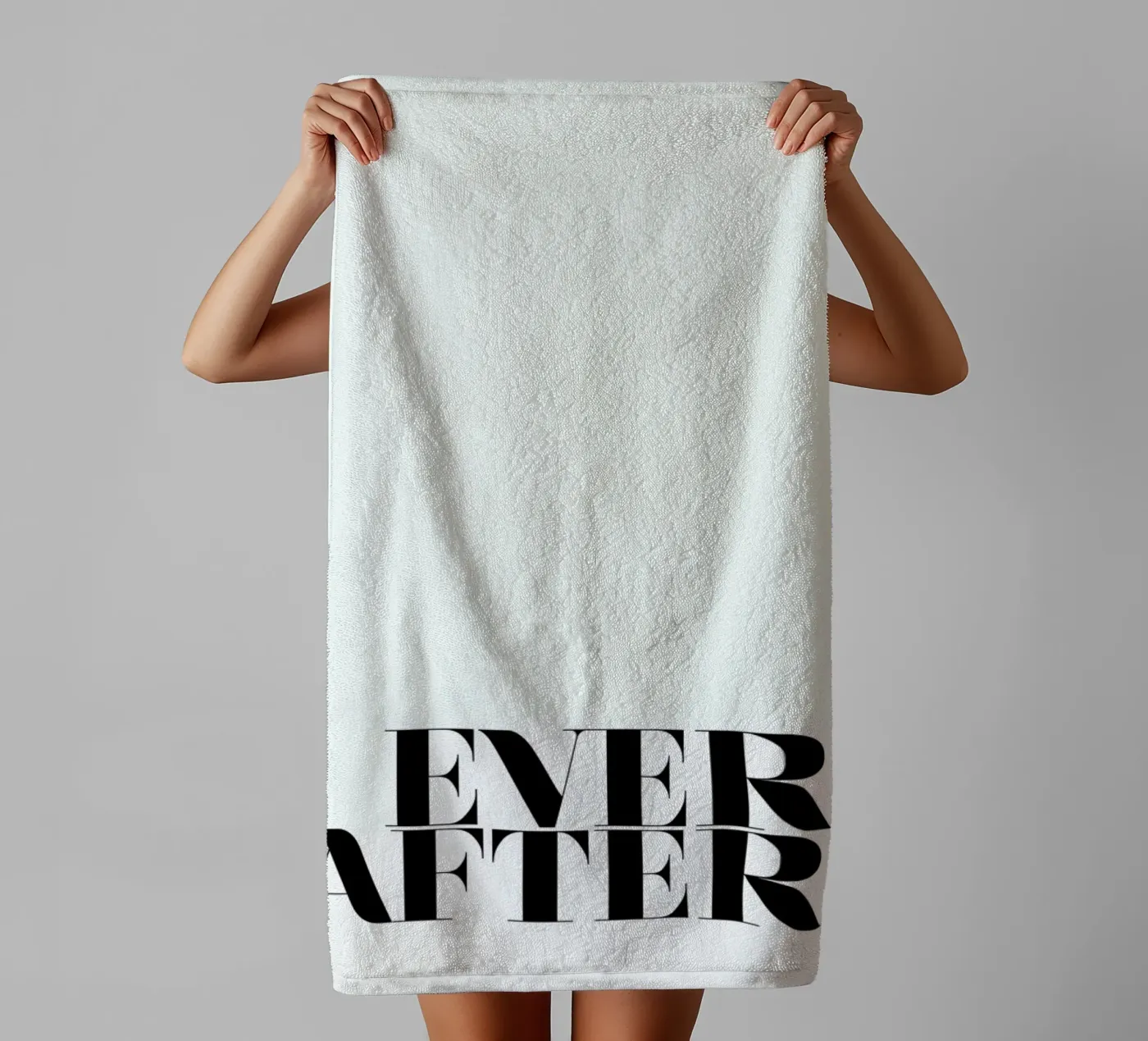 Ever After badhanddoek van Honeymoon Hotel