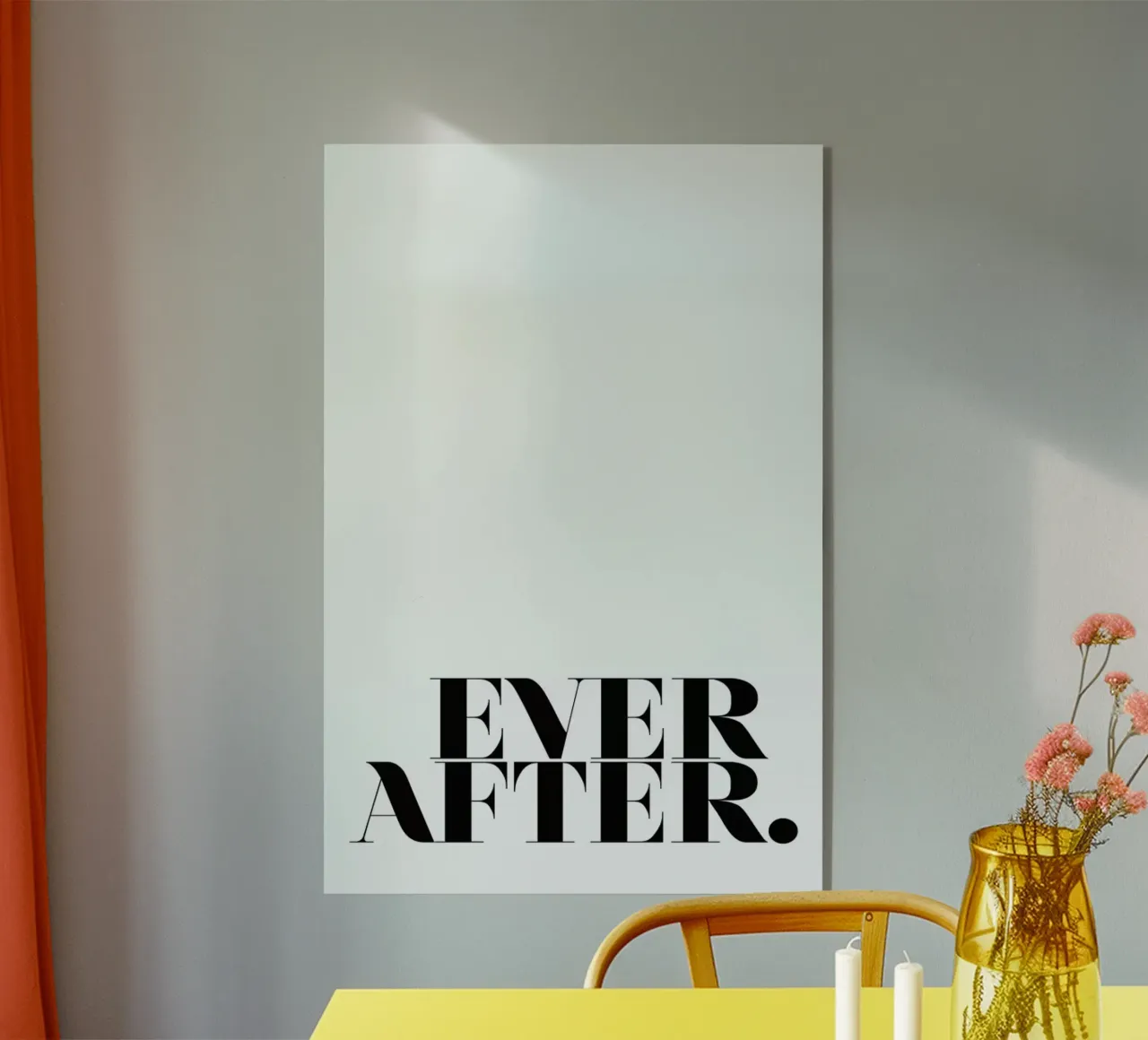 Ever After plexiglass da Honeymoon Hotel