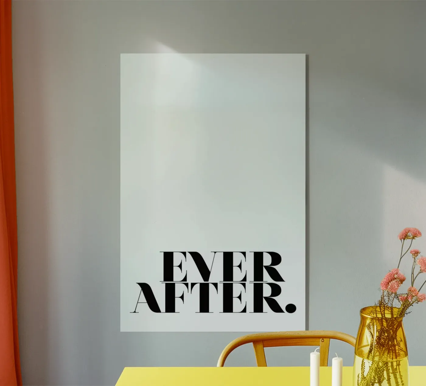 Ever After acrylic glass by Honeymoon Hotel