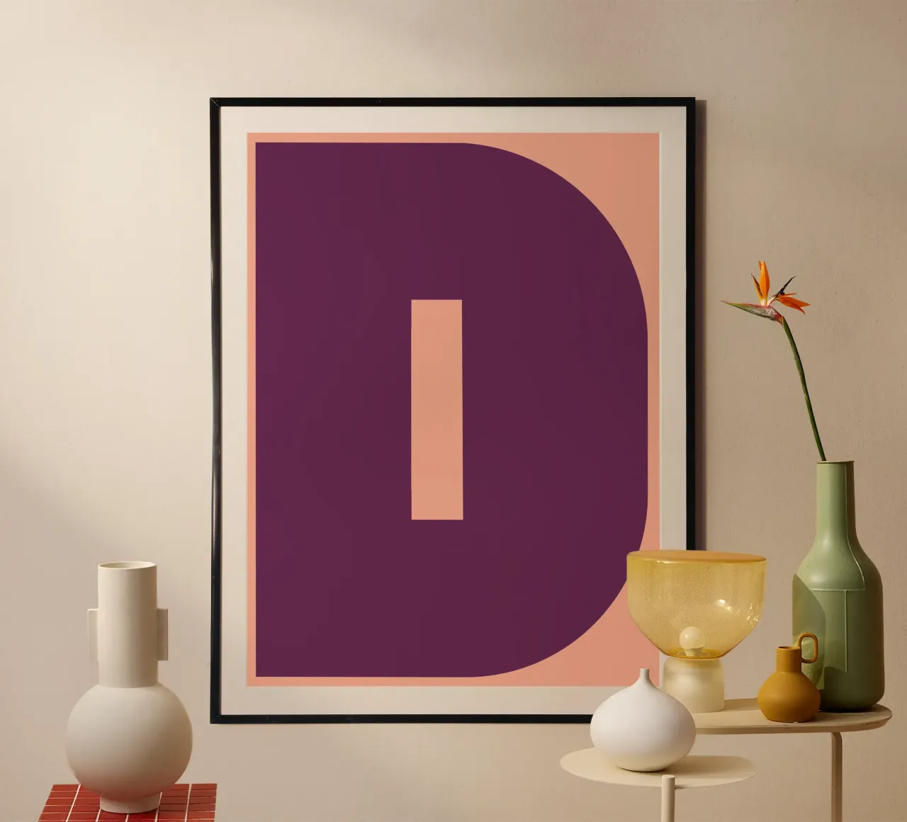 D Buchstabe poster da DARIA IVANOVNA