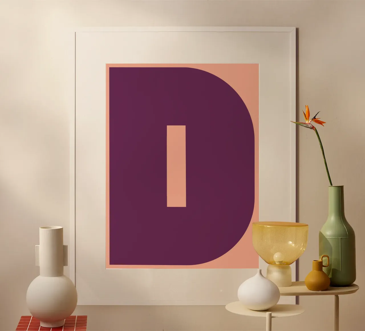 D Buchstabe poster da DARIA IVANOVNA