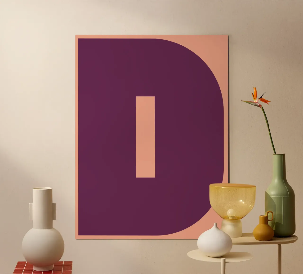 D Buchstabe poster da DARIA IVANOVNA