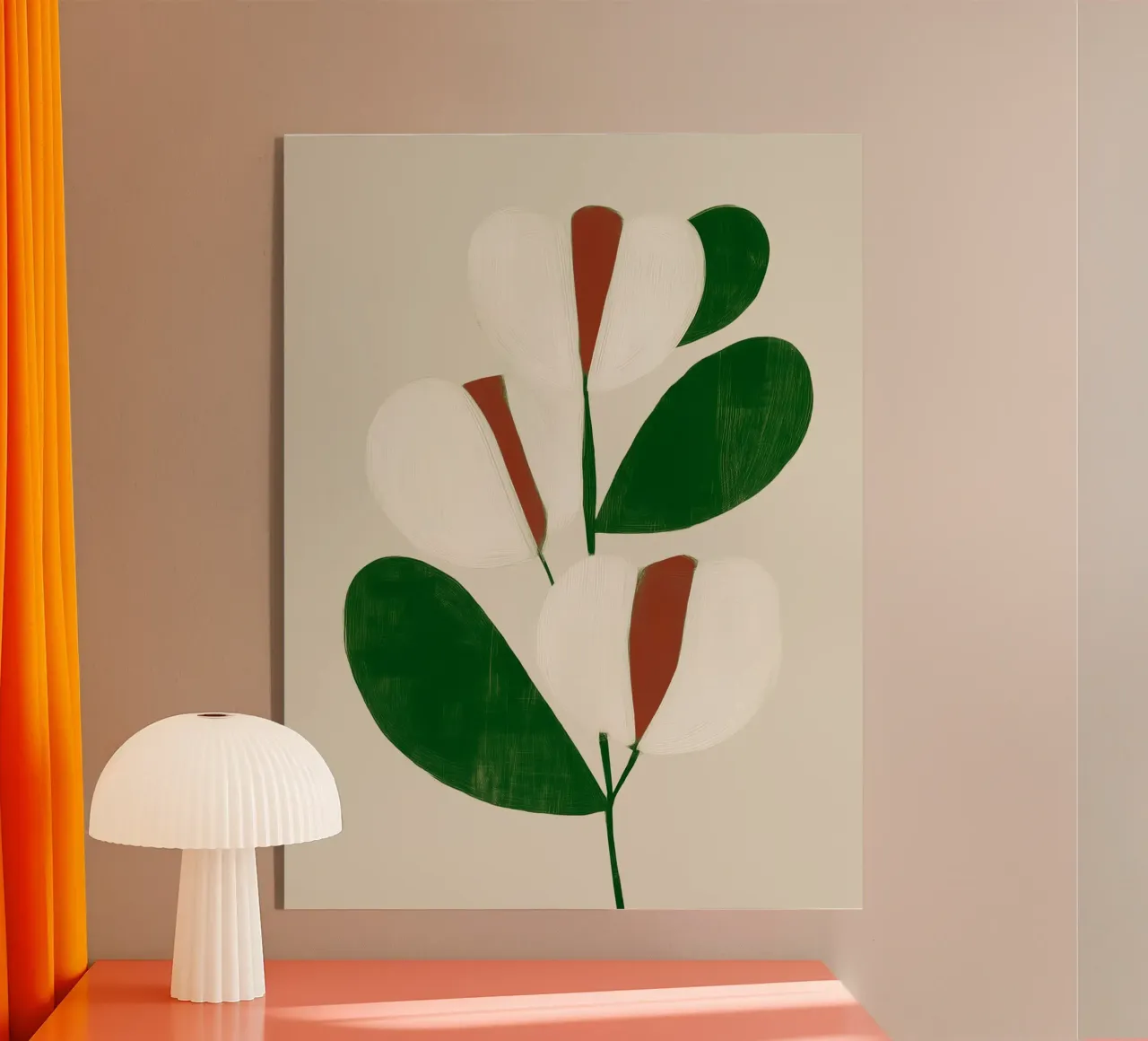 Winter Petals plexiglass da cityart