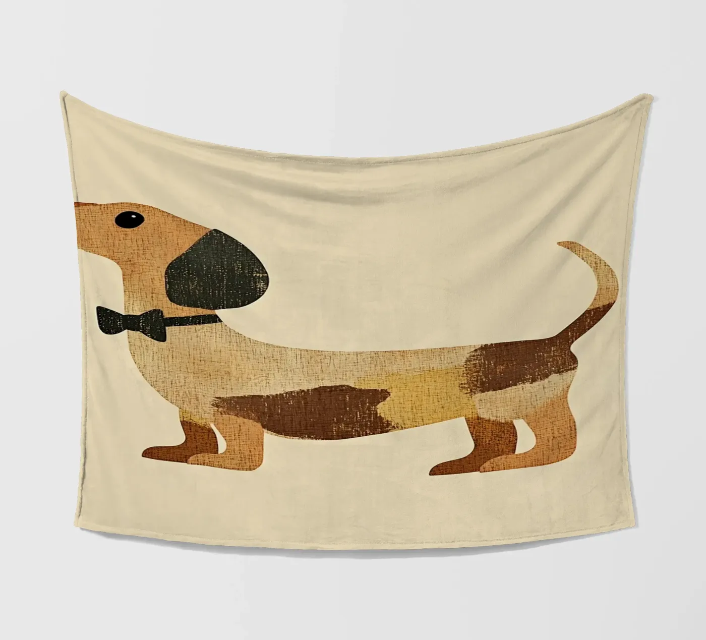 Teckel fleecedeken van Dreamy Nursery