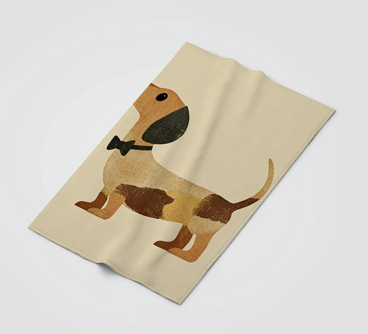 Teckel fleecedeken van Dreamy Nursery