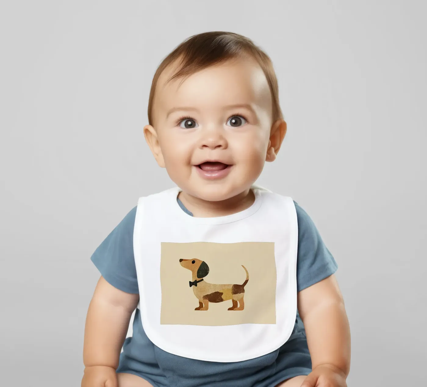 Dackel Babylätzchen von Dreamy Nursery