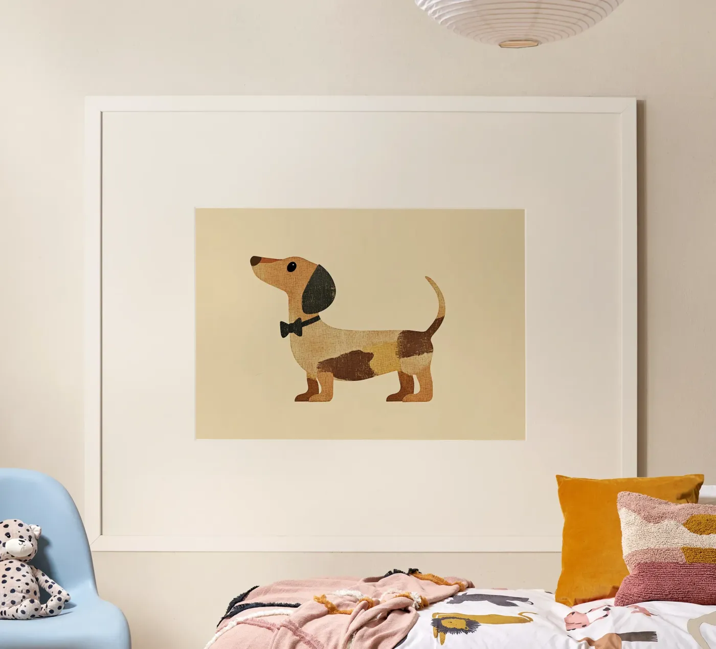 Dackel Poster von Dreamy Nursery