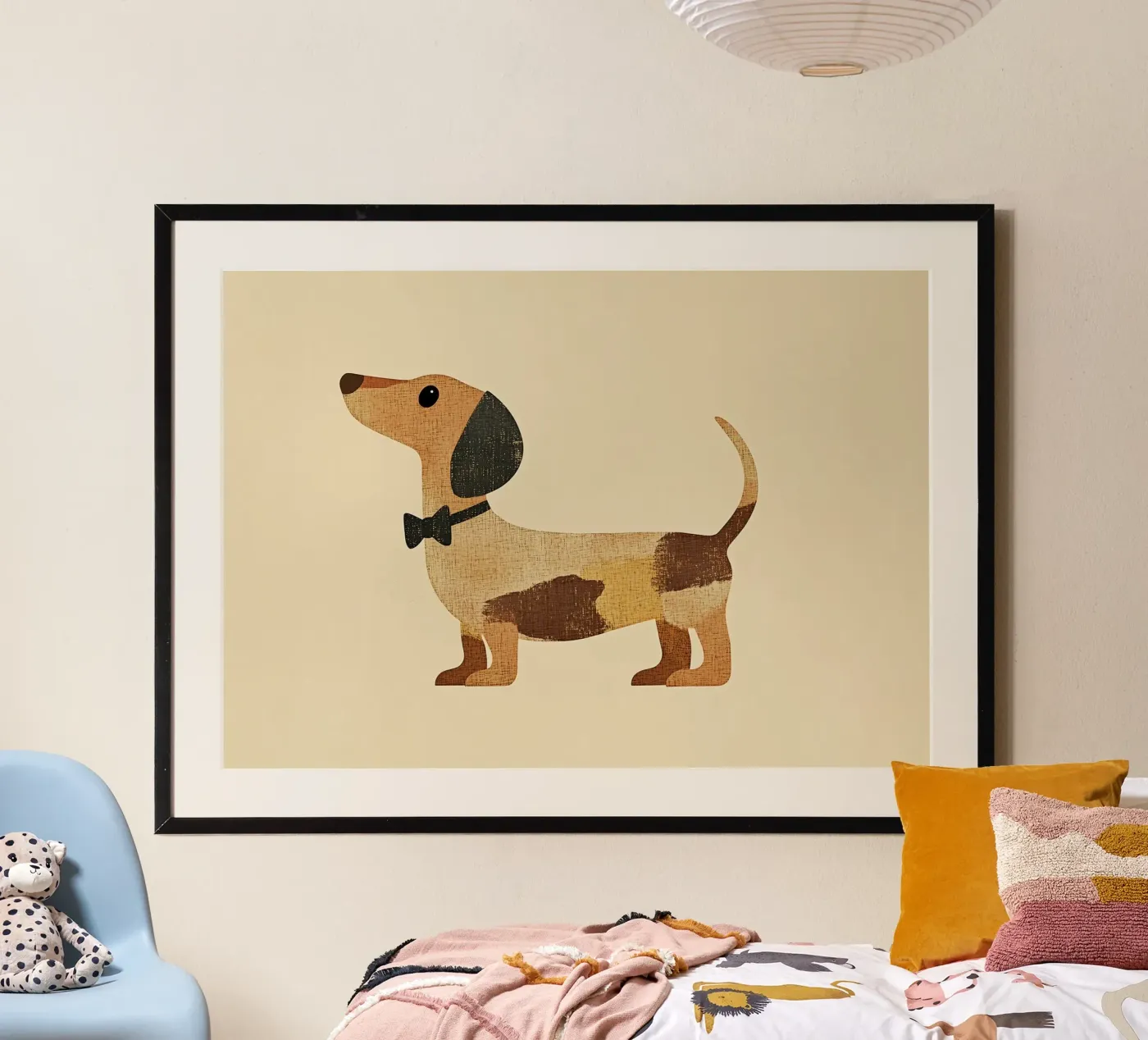 Dackel Poster von Dreamy Nursery