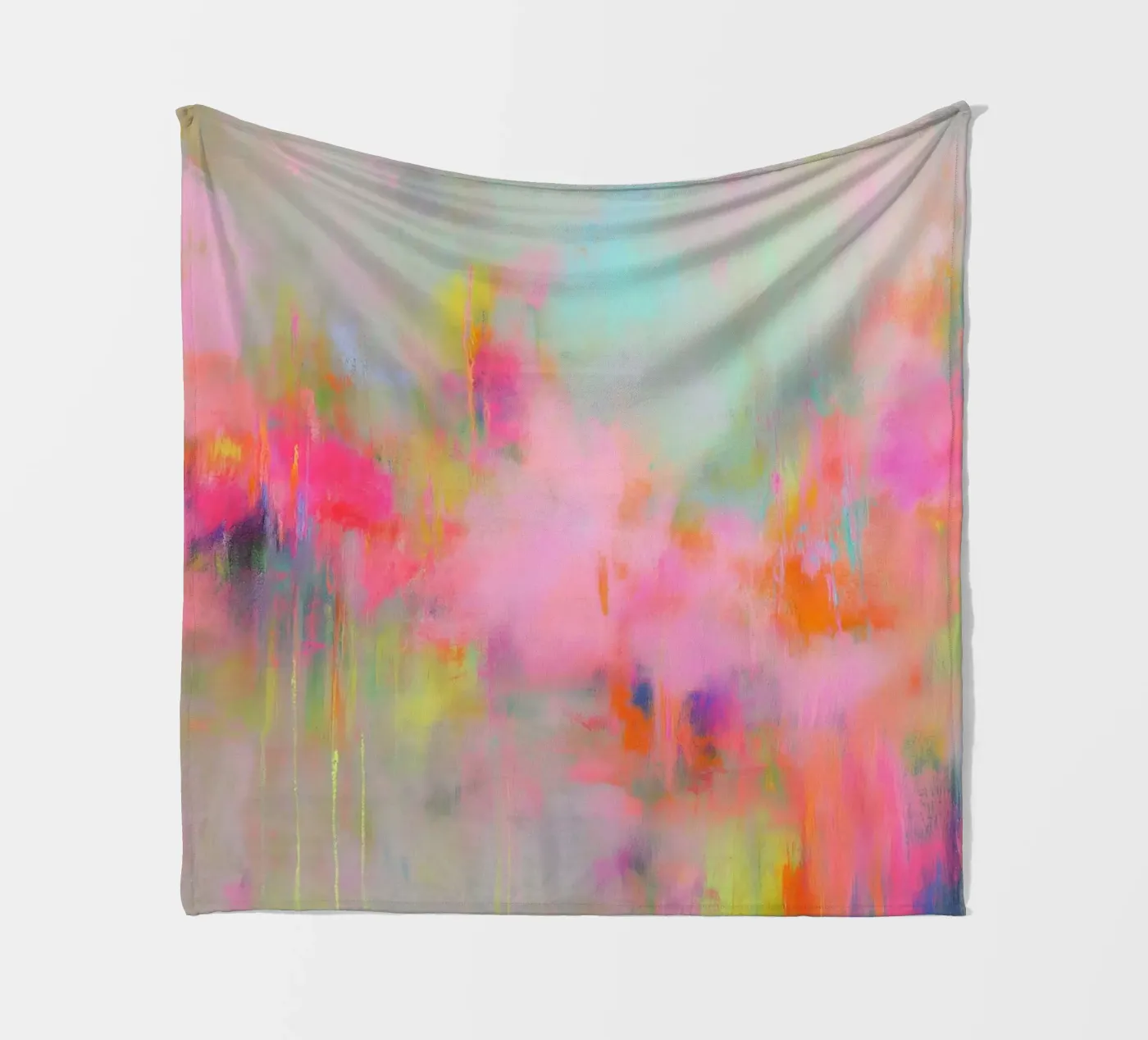 Dinamismo vivace al neon coperta in pile da Carinaprint